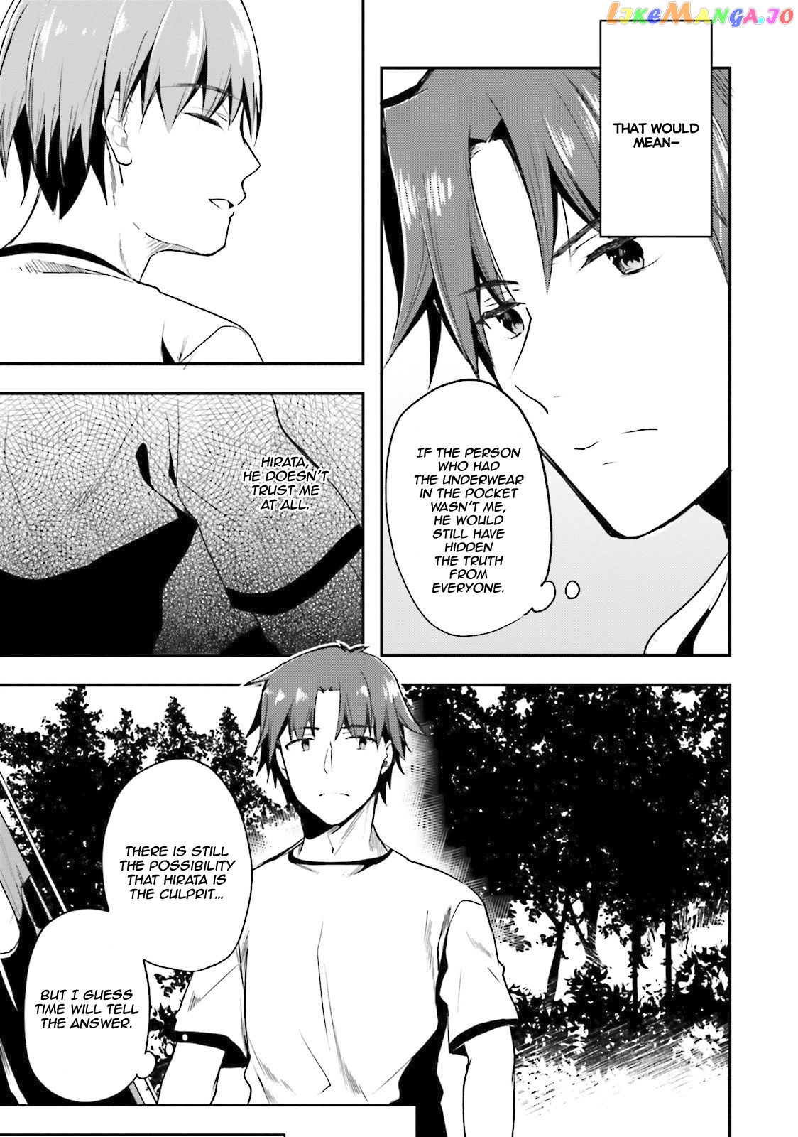 Youkoso Jitsuryoku Shijou Shugi no Kyoushitsu e chapter 21 - page 22