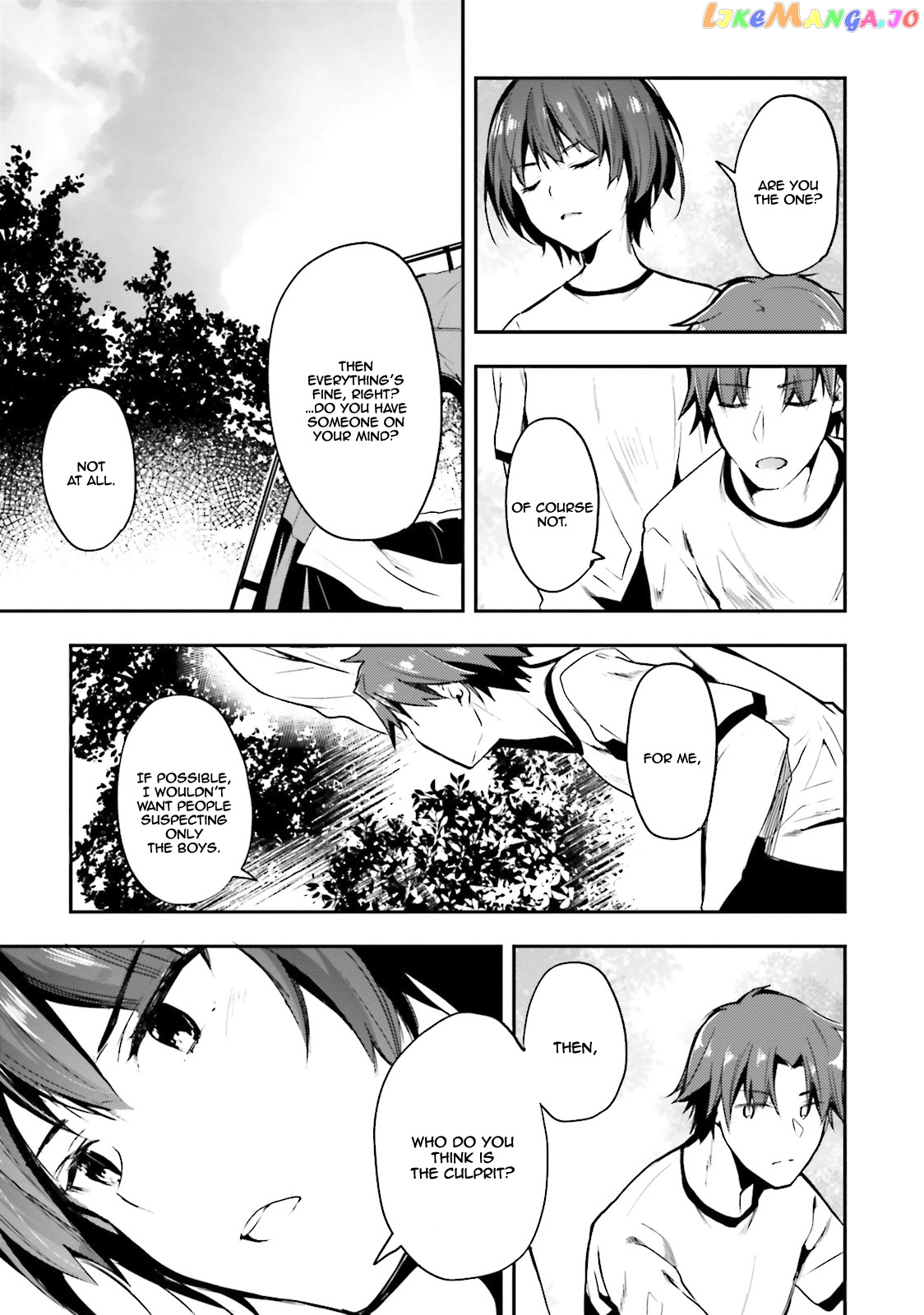Youkoso Jitsuryoku Shijou Shugi no Kyoushitsu e chapter 21 - page 26