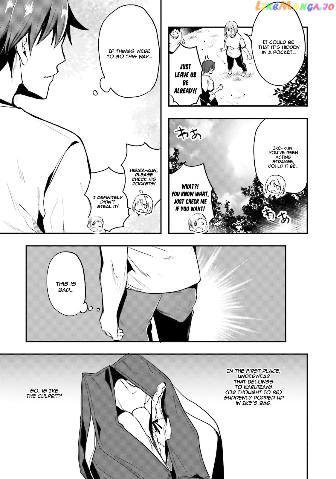 Youkoso Jitsuryoku Shijou Shugi no Kyoushitsu e chapter 21 - page 8