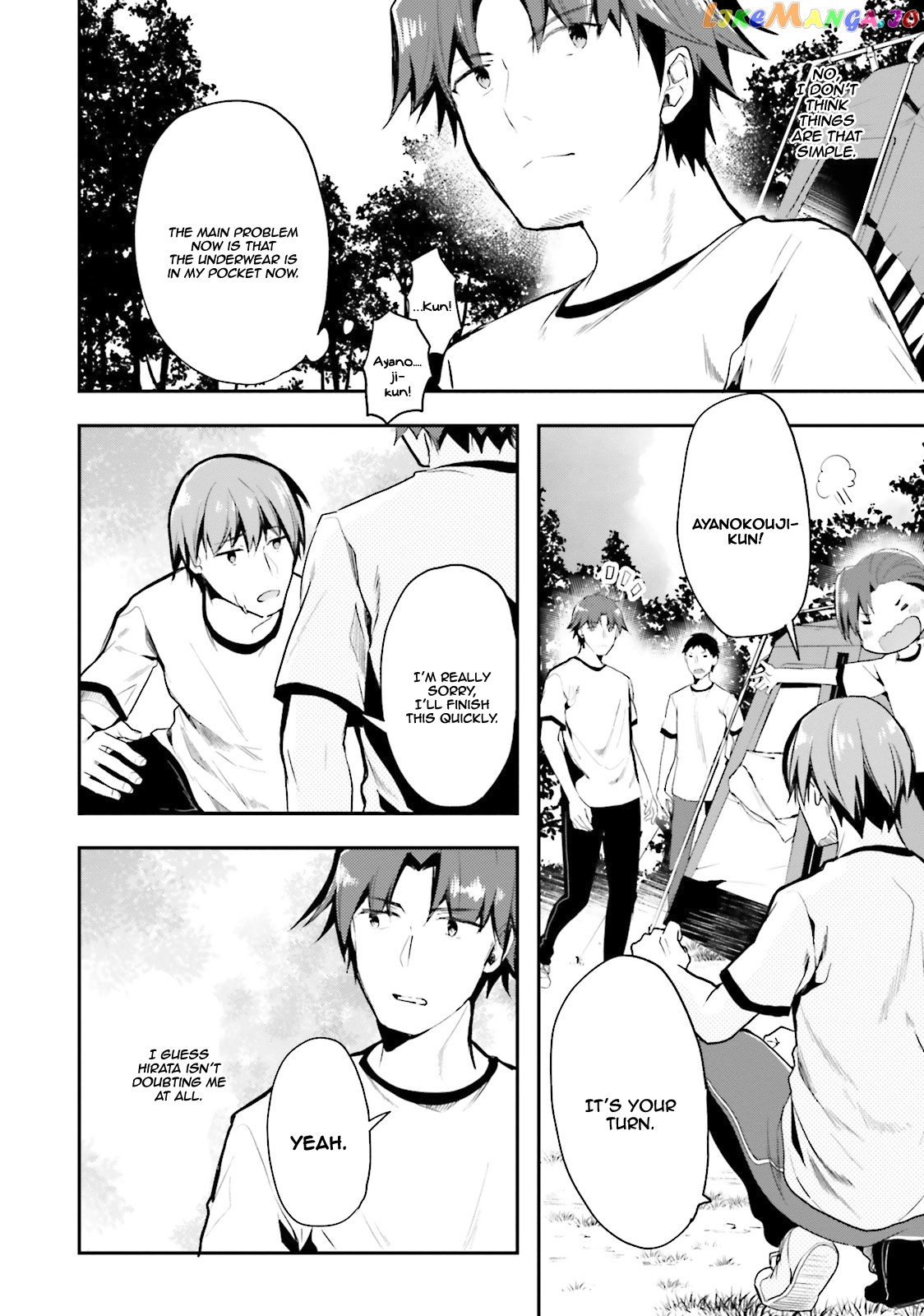 Youkoso Jitsuryoku Shijou Shugi no Kyoushitsu e chapter 21 - page 9