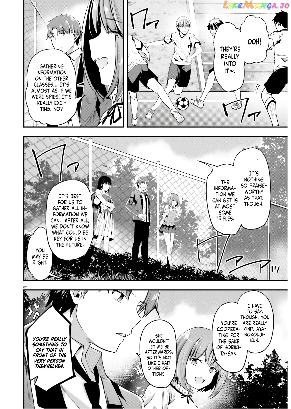 Youkoso Jitsuryoku Shijou Shugi no Kyoushitsu e chapter 62 - page 3
