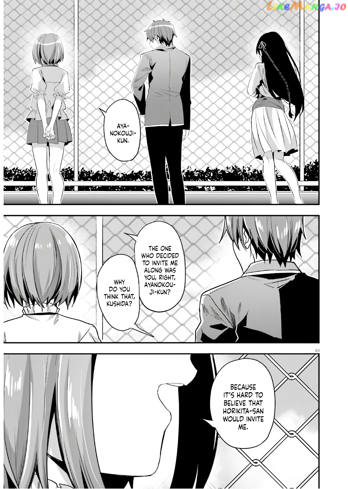 Youkoso Jitsuryoku Shijou Shugi no Kyoushitsu e chapter 62 - page 4