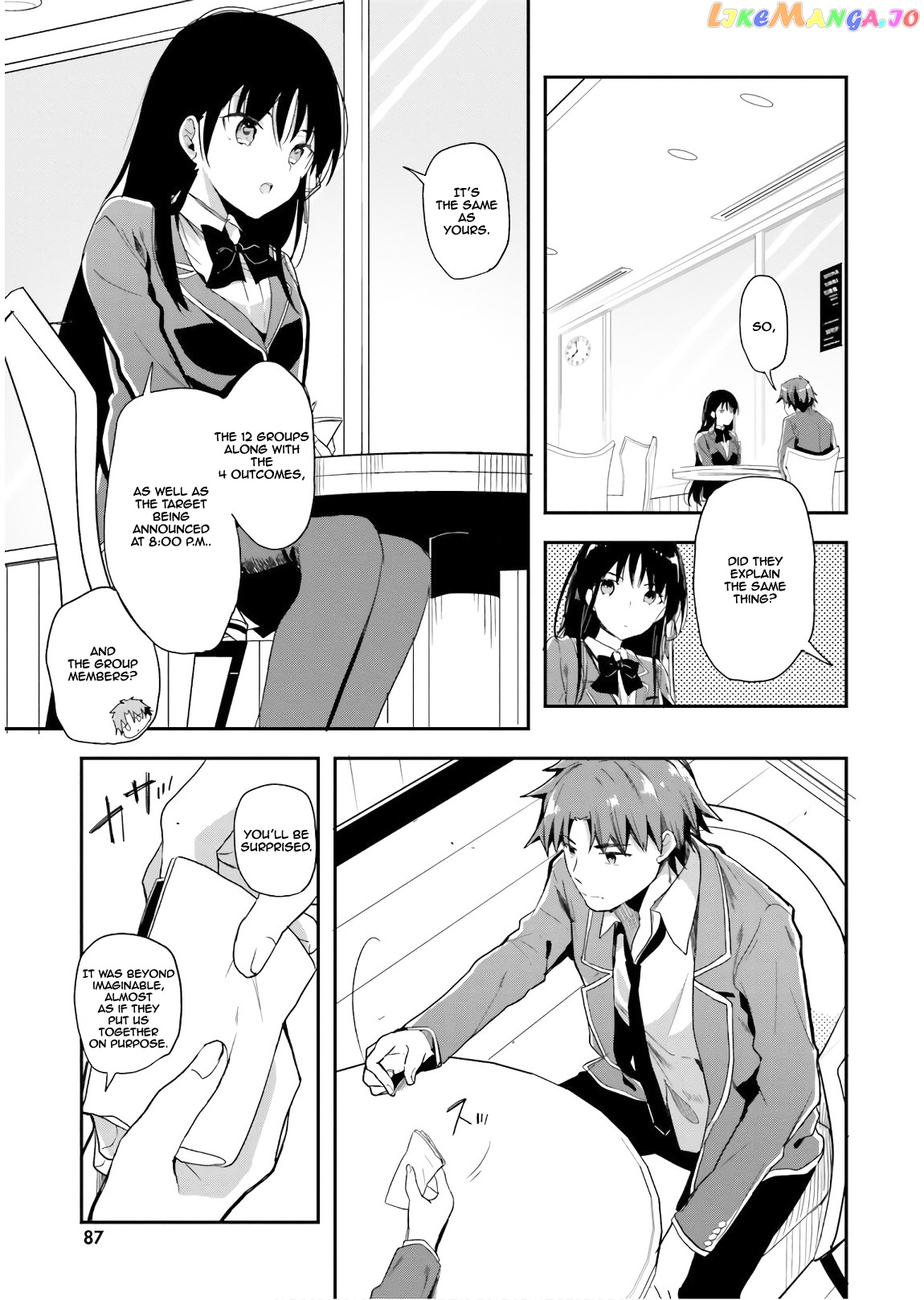 Youkoso Jitsuryoku Shijou Shugi no Kyoushitsu e chapter 31 - page 7
