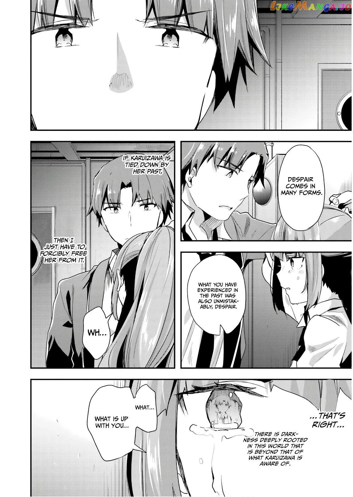 Youkoso Jitsuryoku Shijou Shugi no Kyoushitsu e chapter 45 - page 15