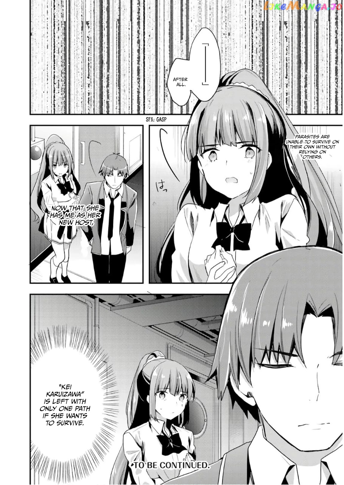 Youkoso Jitsuryoku Shijou Shugi no Kyoushitsu e chapter 45 - page 21