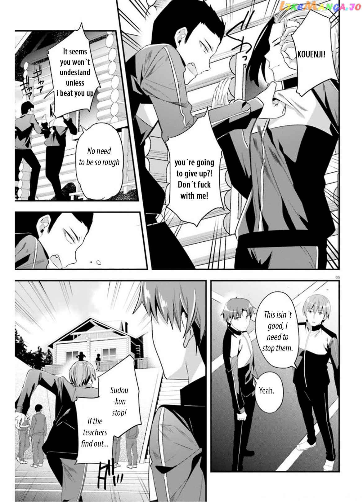 Youkoso Jitsuryoku Shijou Shugi no Kyoushitsu e chapter 64 - page 5