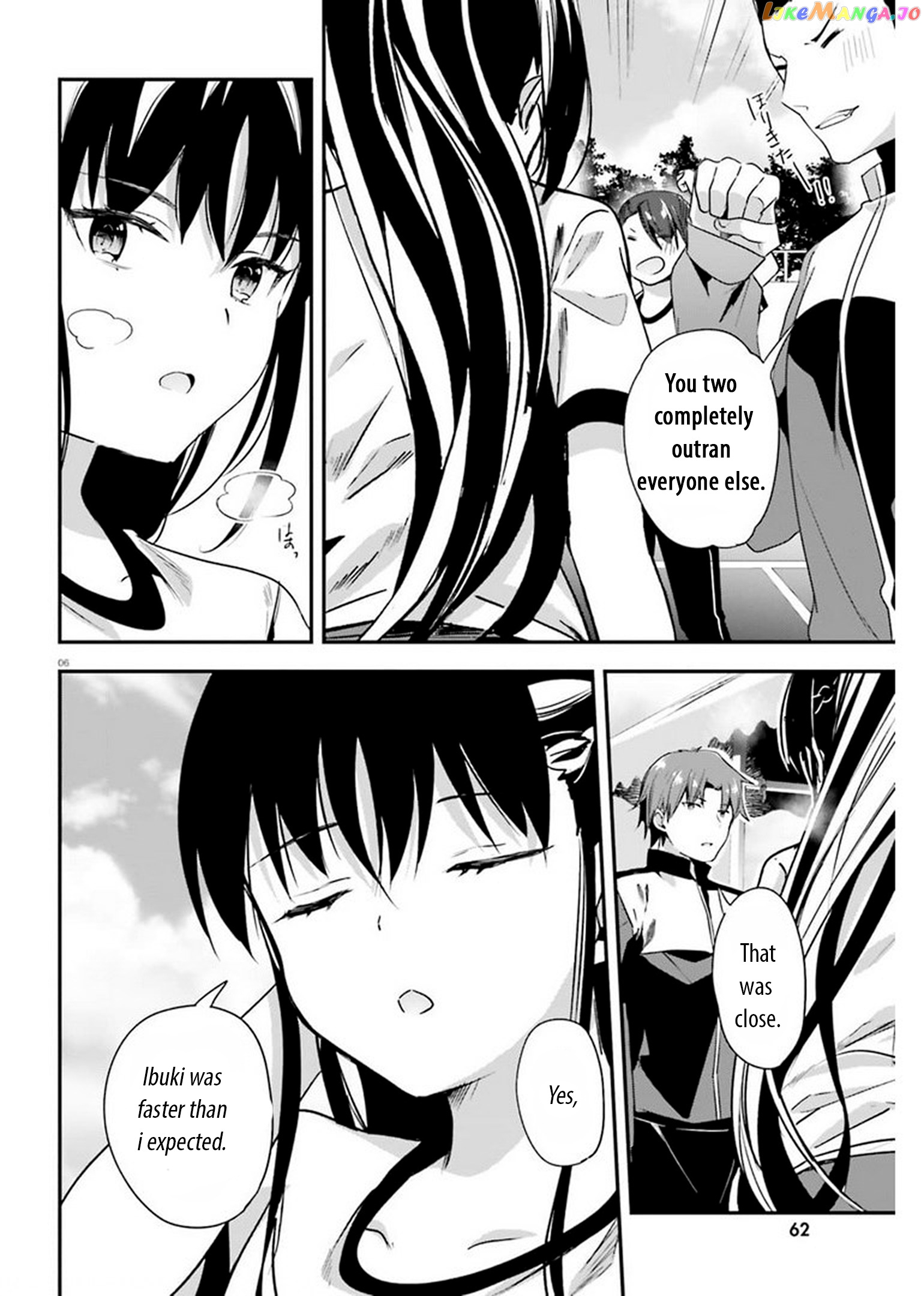Youkoso Jitsuryoku Shijou Shugi no Kyoushitsu e chapter 65 - page 6