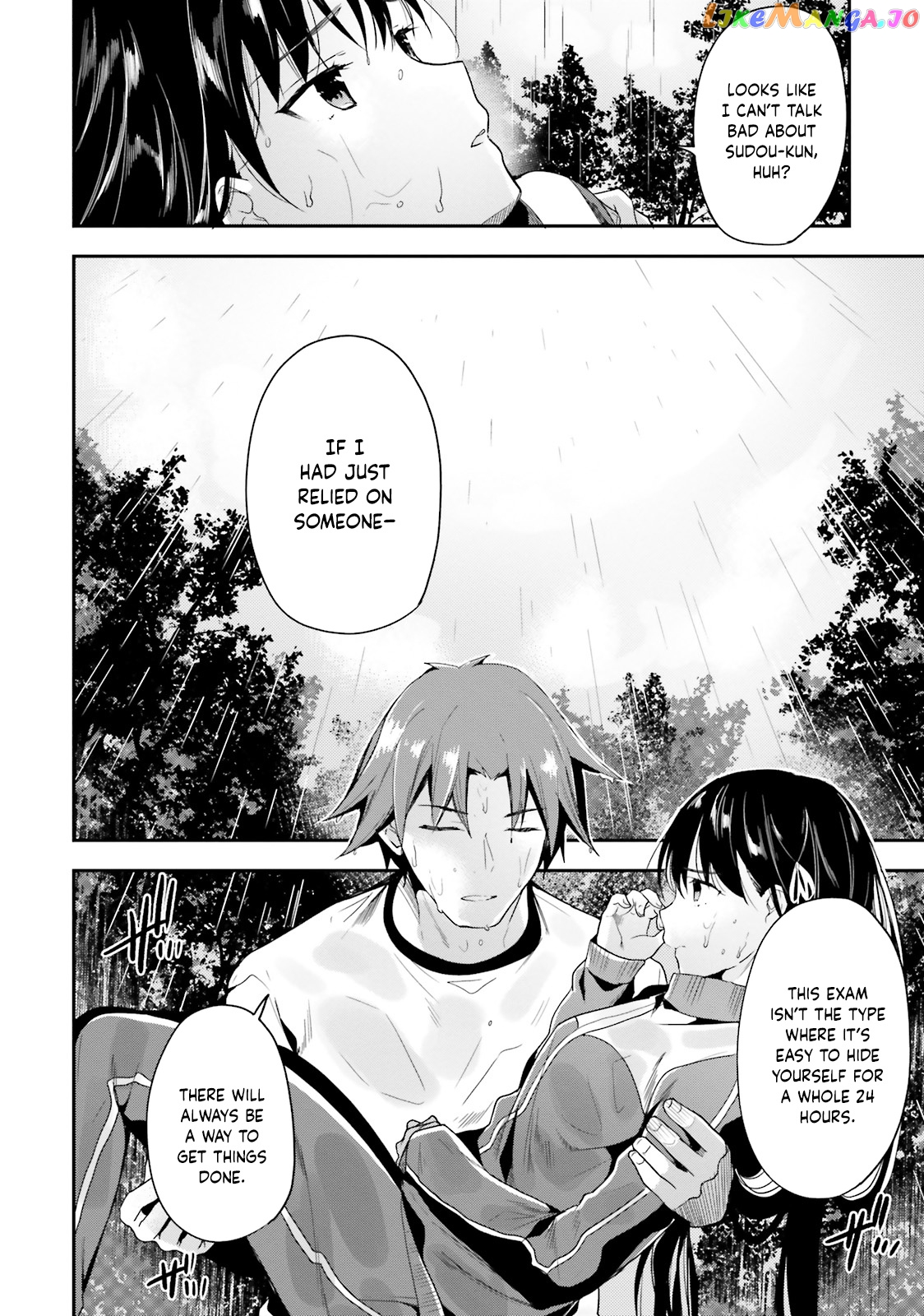 Youkoso Jitsuryoku Shijou Shugi no Kyoushitsu e chapter 25 - page 7