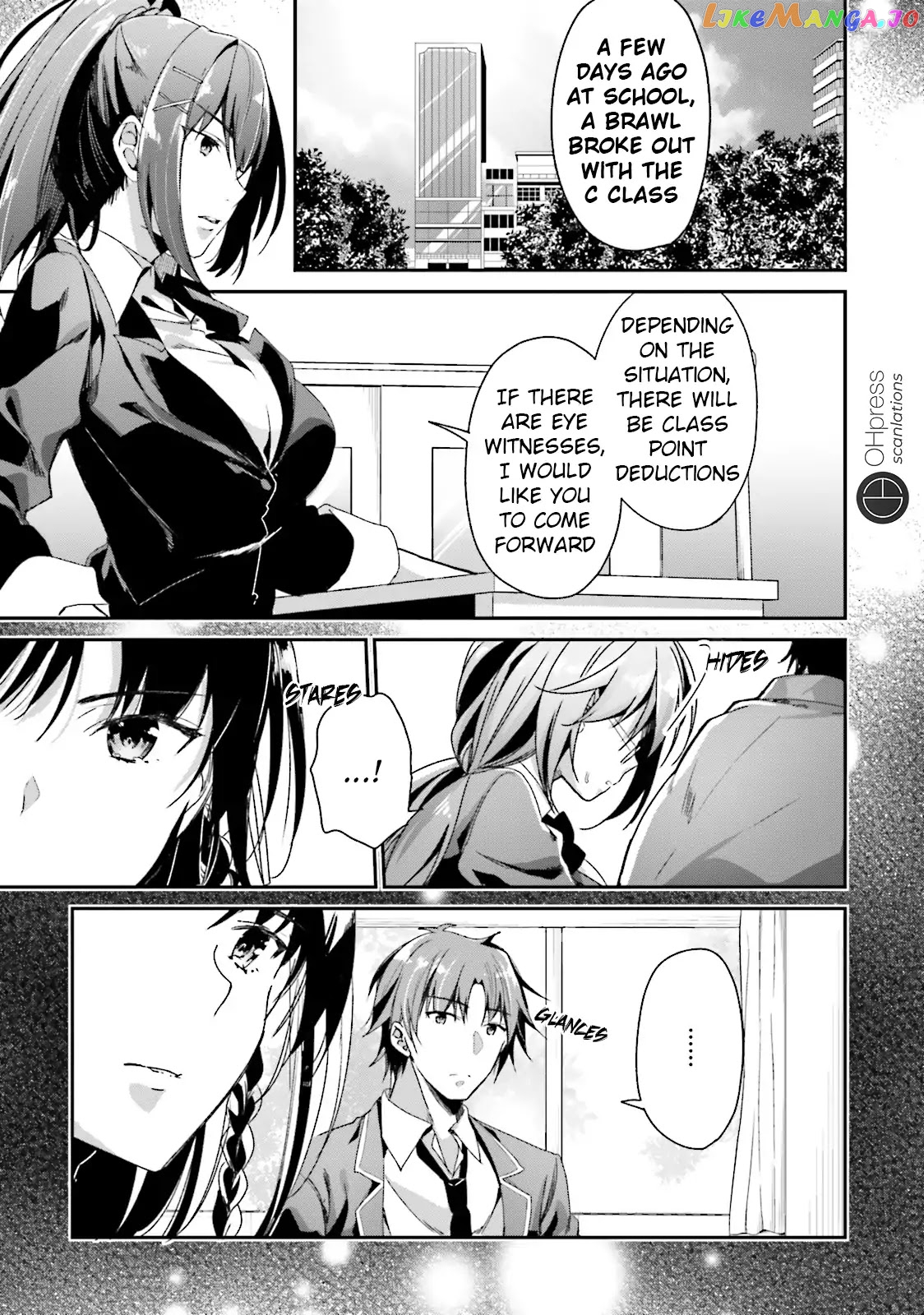 Youkoso Jitsuryoku Shijou Shugi no Kyoushitsu e chapter 10 - page 3