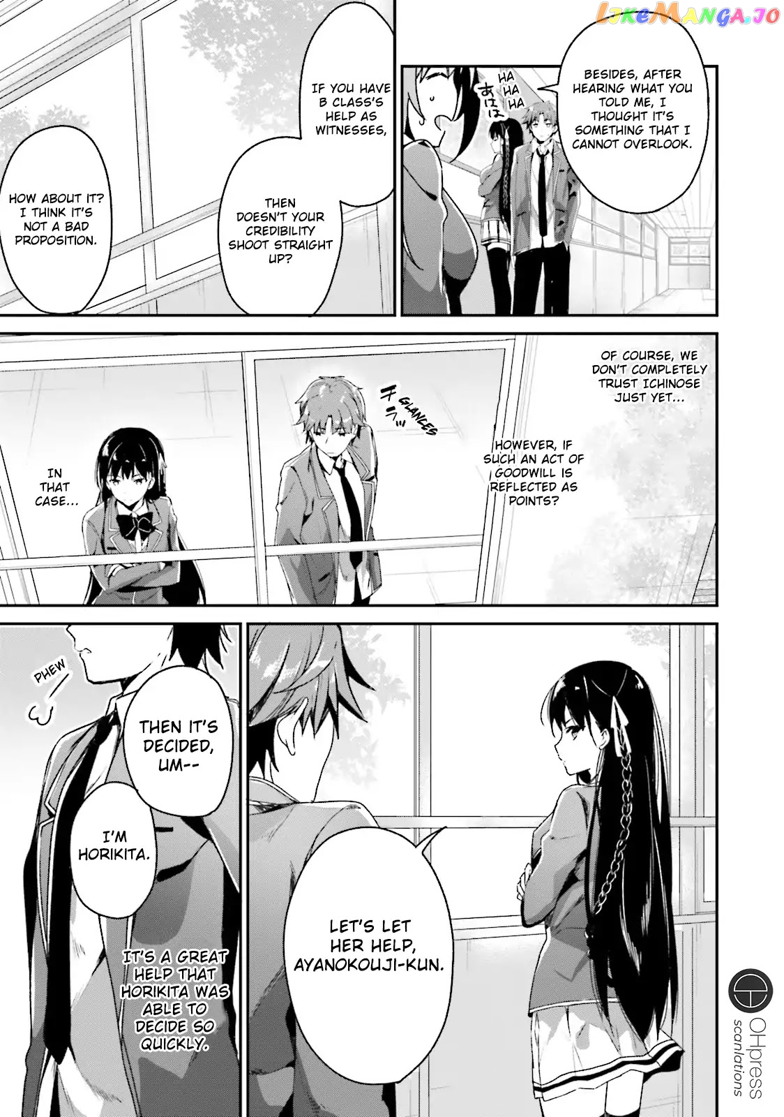 Youkoso Jitsuryoku Shijou Shugi no Kyoushitsu e chapter 10 - page 33