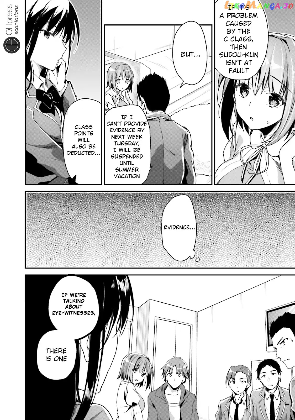 Youkoso Jitsuryoku Shijou Shugi no Kyoushitsu e chapter 10 - page 6
