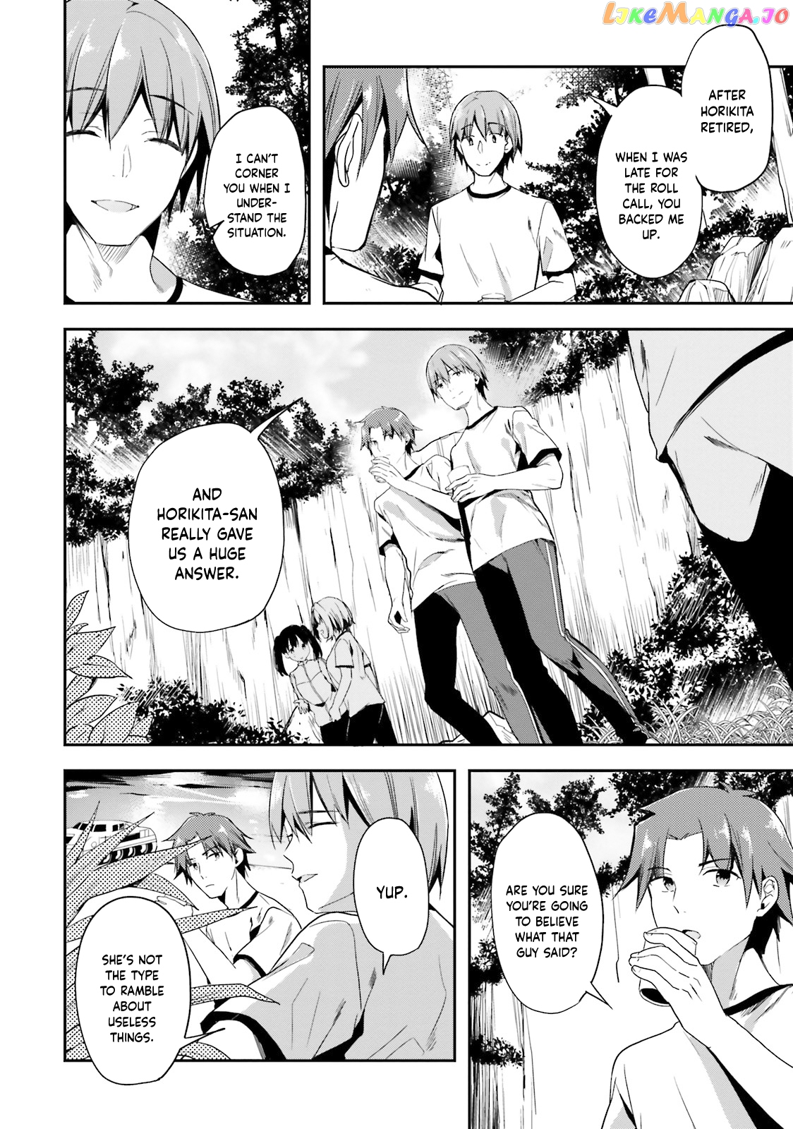 Youkoso Jitsuryoku Shijou Shugi no Kyoushitsu e chapter 26 - page 21