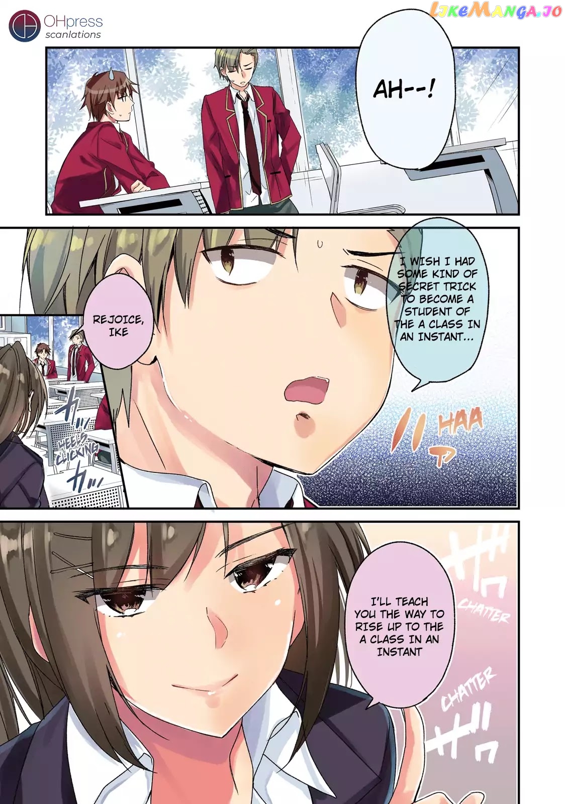 Youkoso Jitsuryoku Shijou Shugi no Kyoushitsu e chapter 11 - page 3