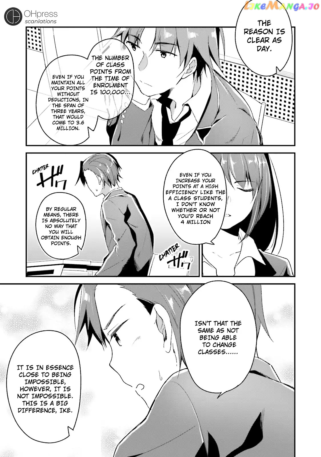 Youkoso Jitsuryoku Shijou Shugi no Kyoushitsu e chapter 11 - page 7