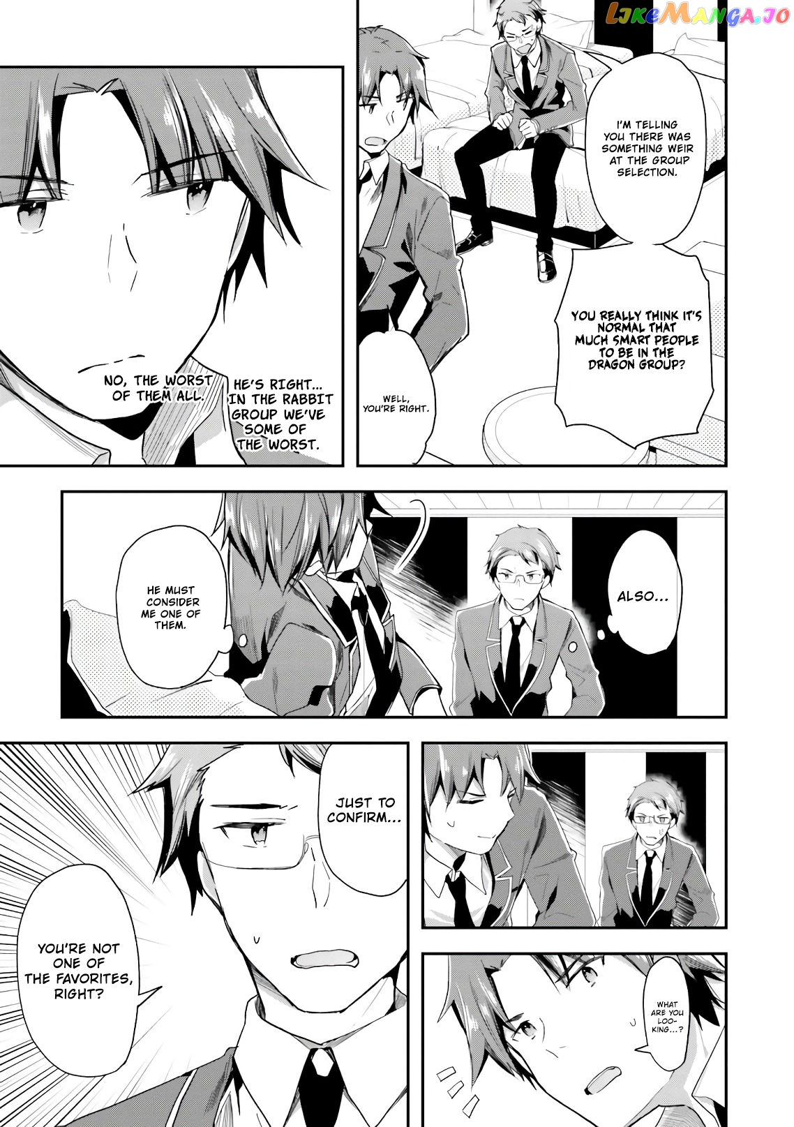 Youkoso Jitsuryoku Shijou Shugi no Kyoushitsu e chapter 35 - page 9