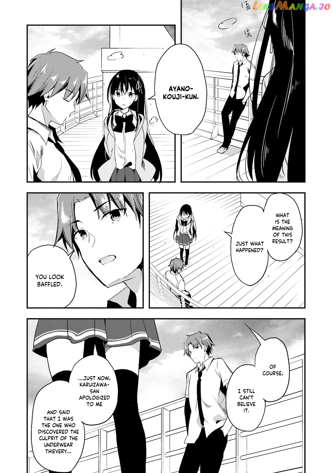 Youkoso Jitsuryoku Shijou Shugi no Kyoushitsu e chapter 27 - page 4
