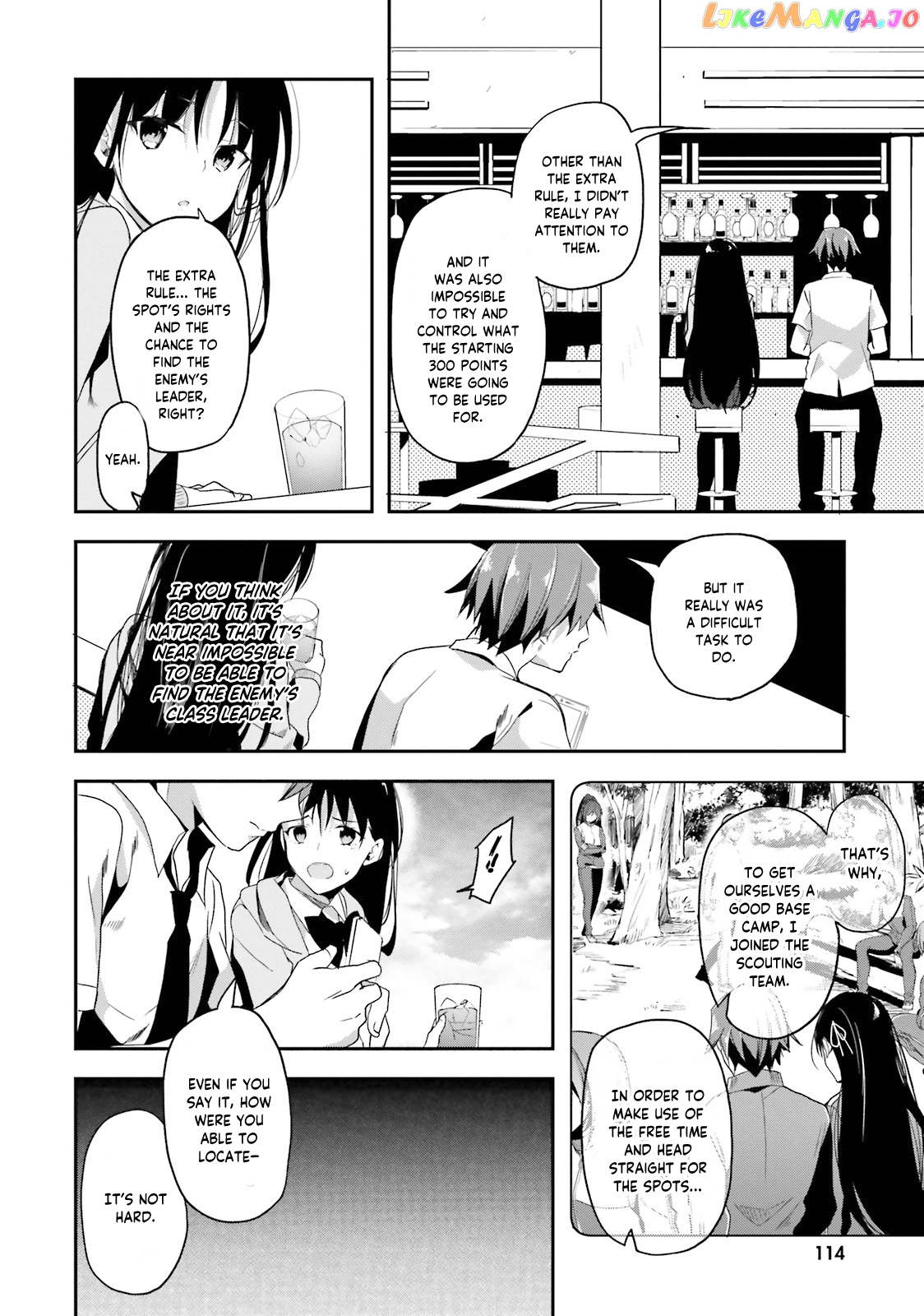 Youkoso Jitsuryoku Shijou Shugi no Kyoushitsu e chapter 27 - page 7