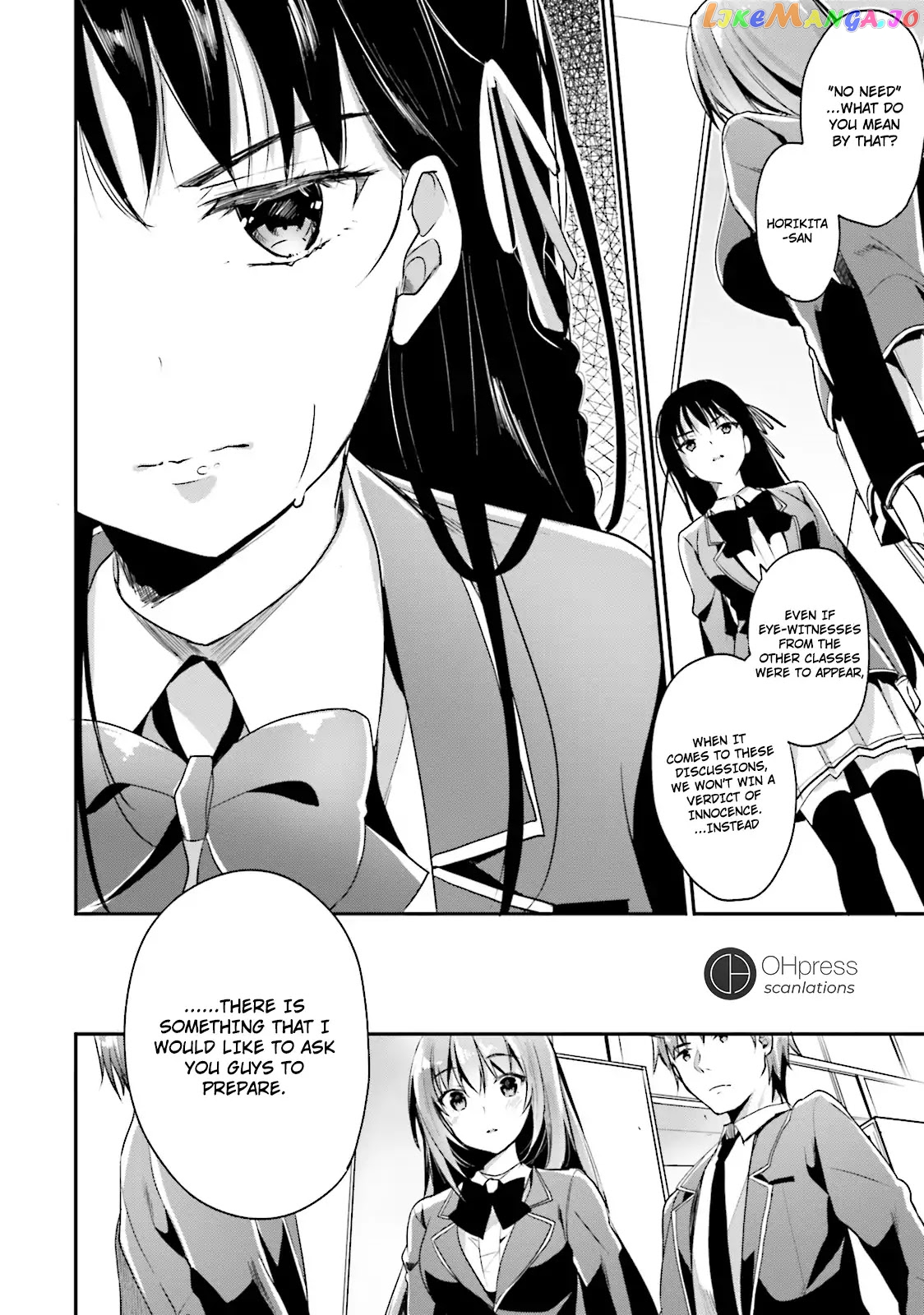 Youkoso Jitsuryoku Shijou Shugi no Kyoushitsu e chapter 13 - page 36