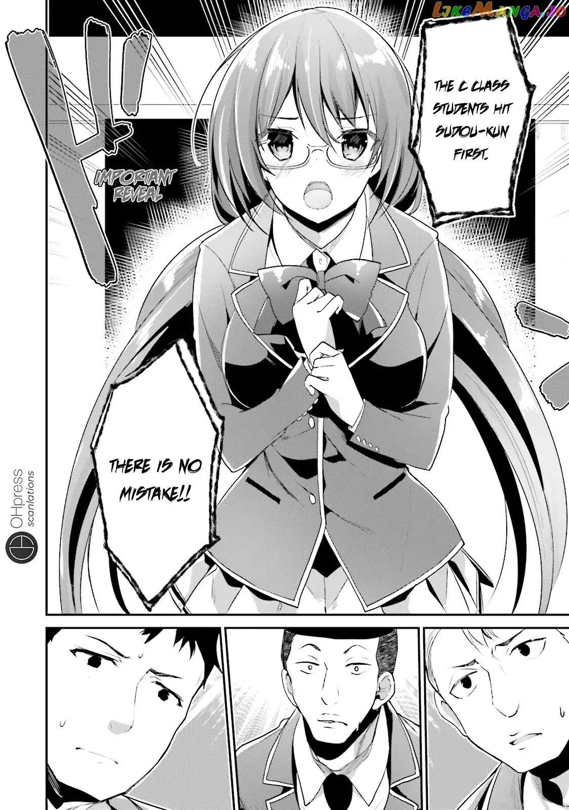 Youkoso Jitsuryoku Shijou Shugi no Kyoushitsu e chapter 13 - page 8