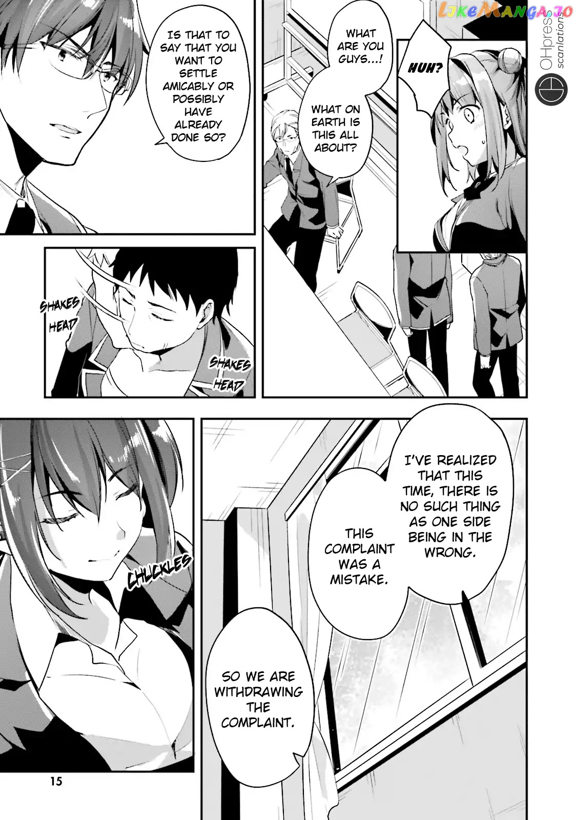 Youkoso Jitsuryoku Shijou Shugi no Kyoushitsu e chapter 15 - page 12