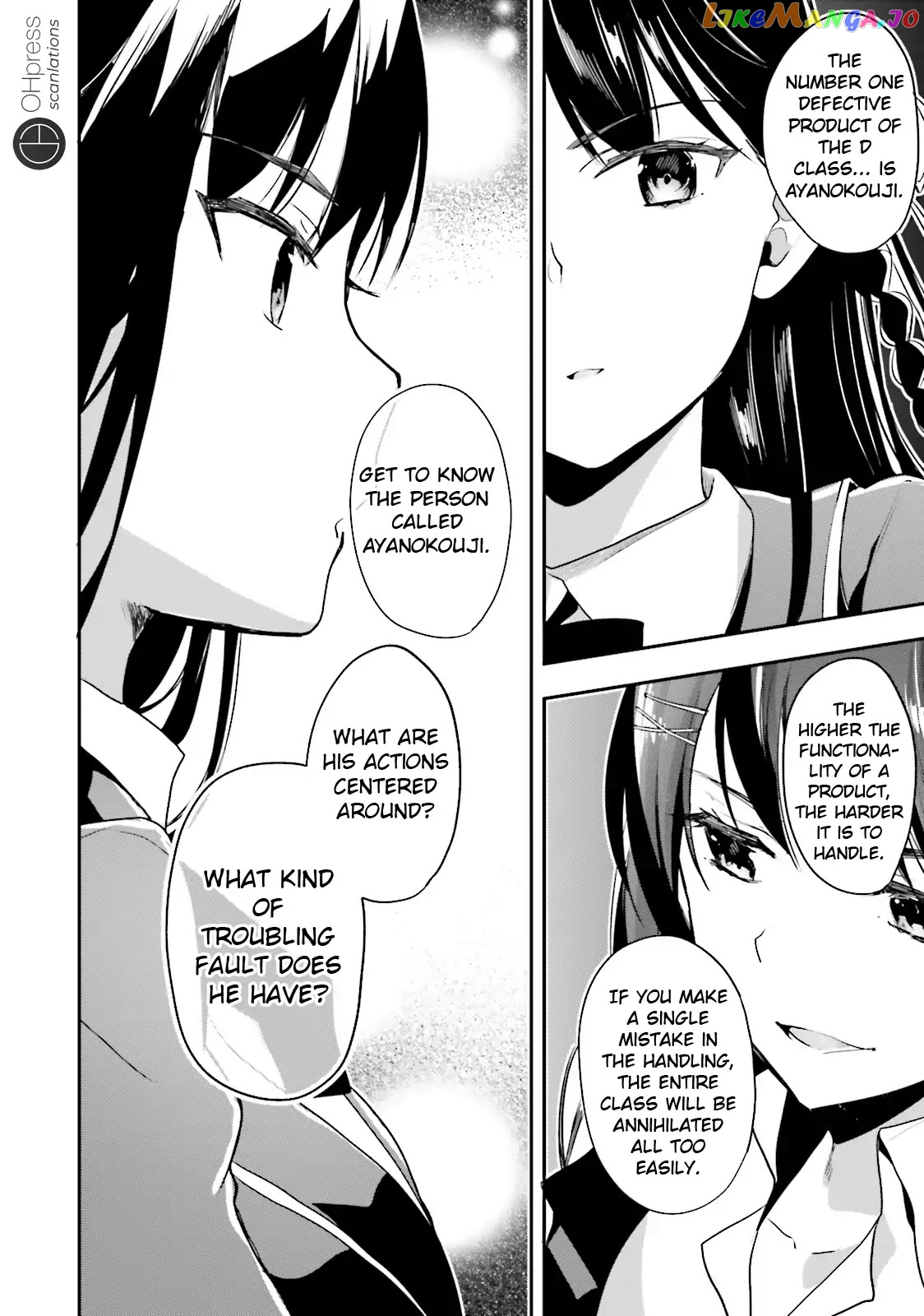 Youkoso Jitsuryoku Shijou Shugi no Kyoushitsu e chapter 15 - page 25