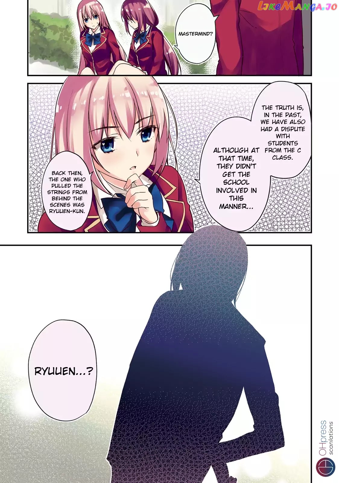 Youkoso Jitsuryoku Shijou Shugi no Kyoushitsu e chapter 15 - page 3