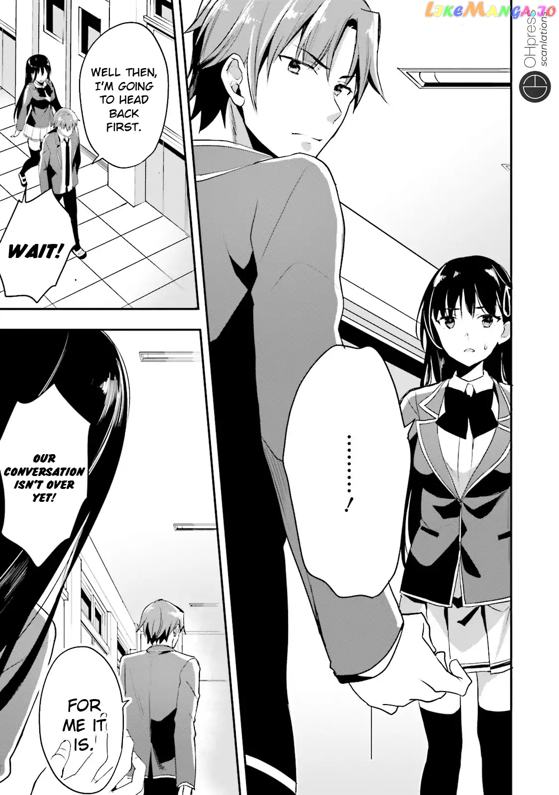 Youkoso Jitsuryoku Shijou Shugi no Kyoushitsu e chapter 15 - page 34