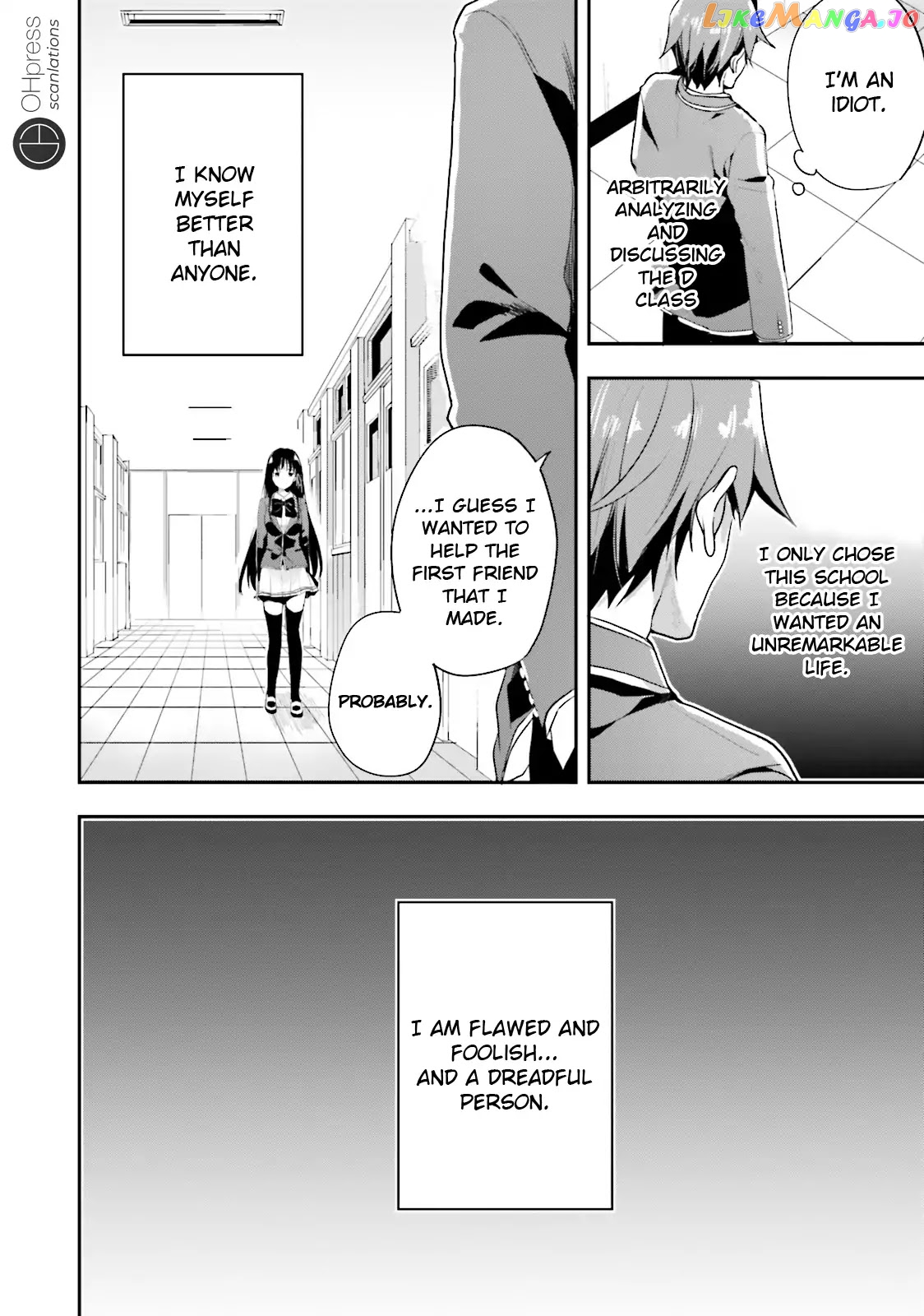 Youkoso Jitsuryoku Shijou Shugi no Kyoushitsu e chapter 15 - page 37