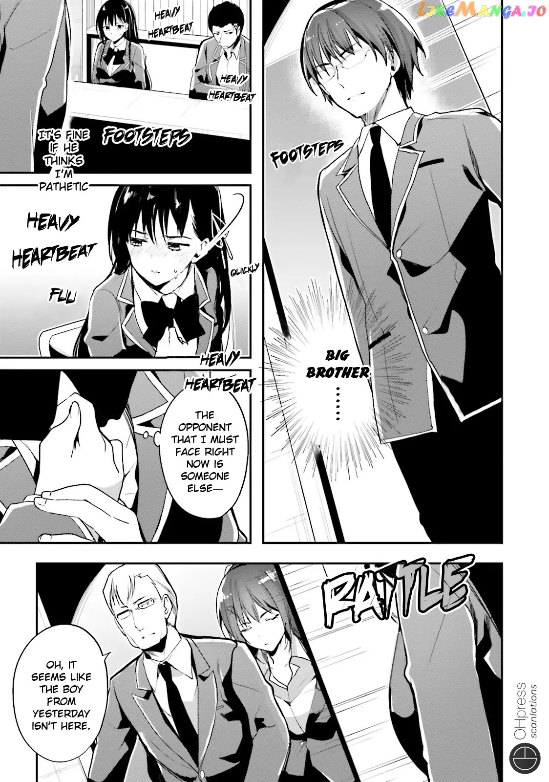 Youkoso Jitsuryoku Shijou Shugi no Kyoushitsu e chapter 15 - page 8