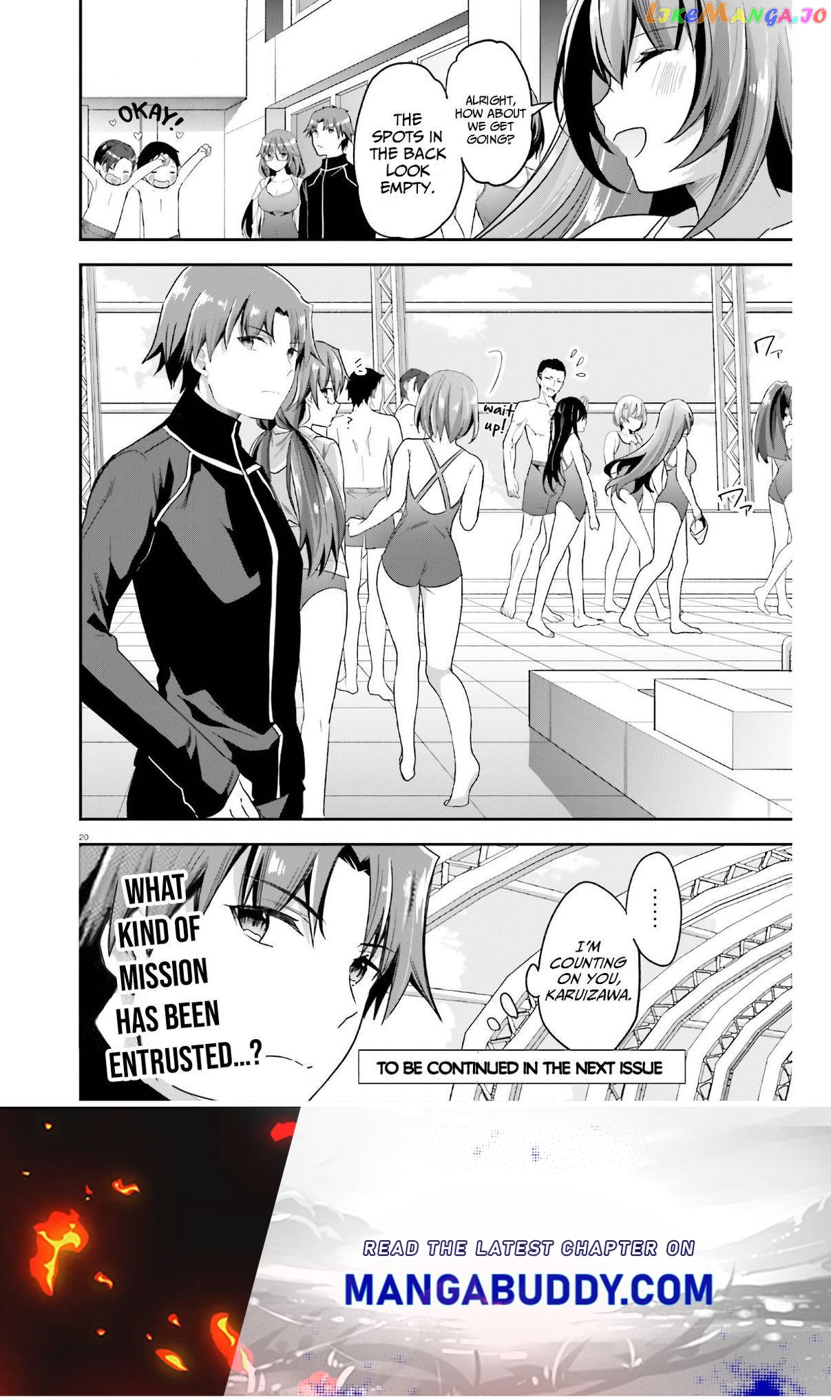 Youkoso Jitsuryoku Shijou Shugi no Kyoushitsu e chapter 53 - page 20