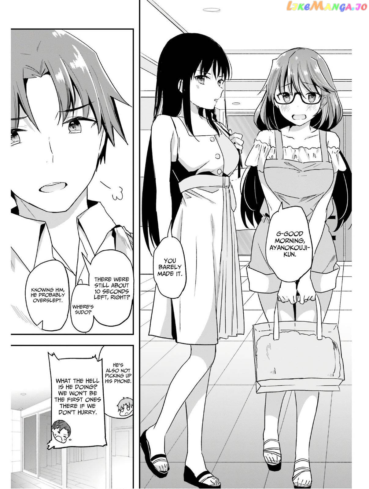 Youkoso Jitsuryoku Shijou Shugi no Kyoushitsu e chapter 53 - page 9