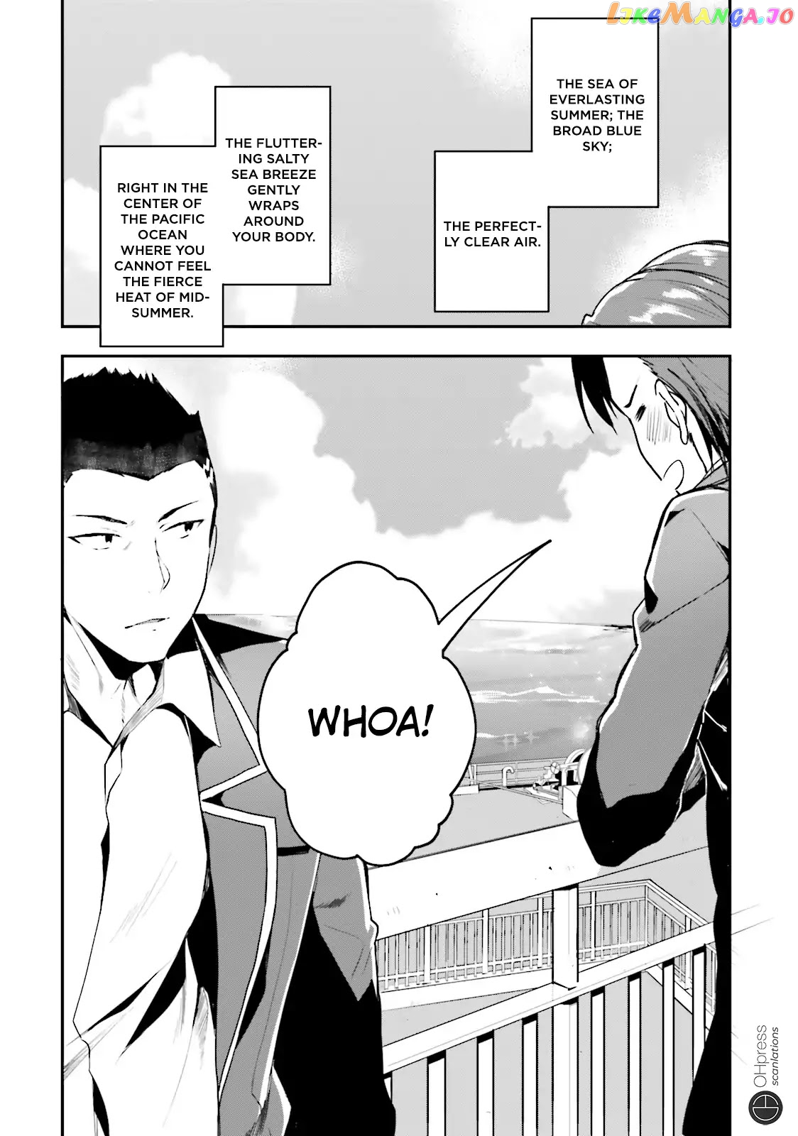 Youkoso Jitsuryoku Shijou Shugi no Kyoushitsu e chapter 16 - page 2
