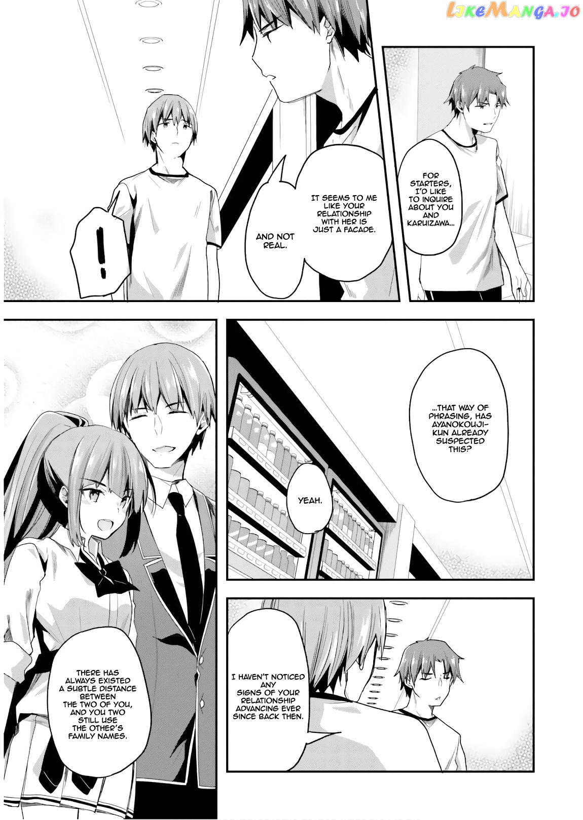 Youkoso Jitsuryoku Shijou Shugi no Kyoushitsu e chapter 40 - page 9