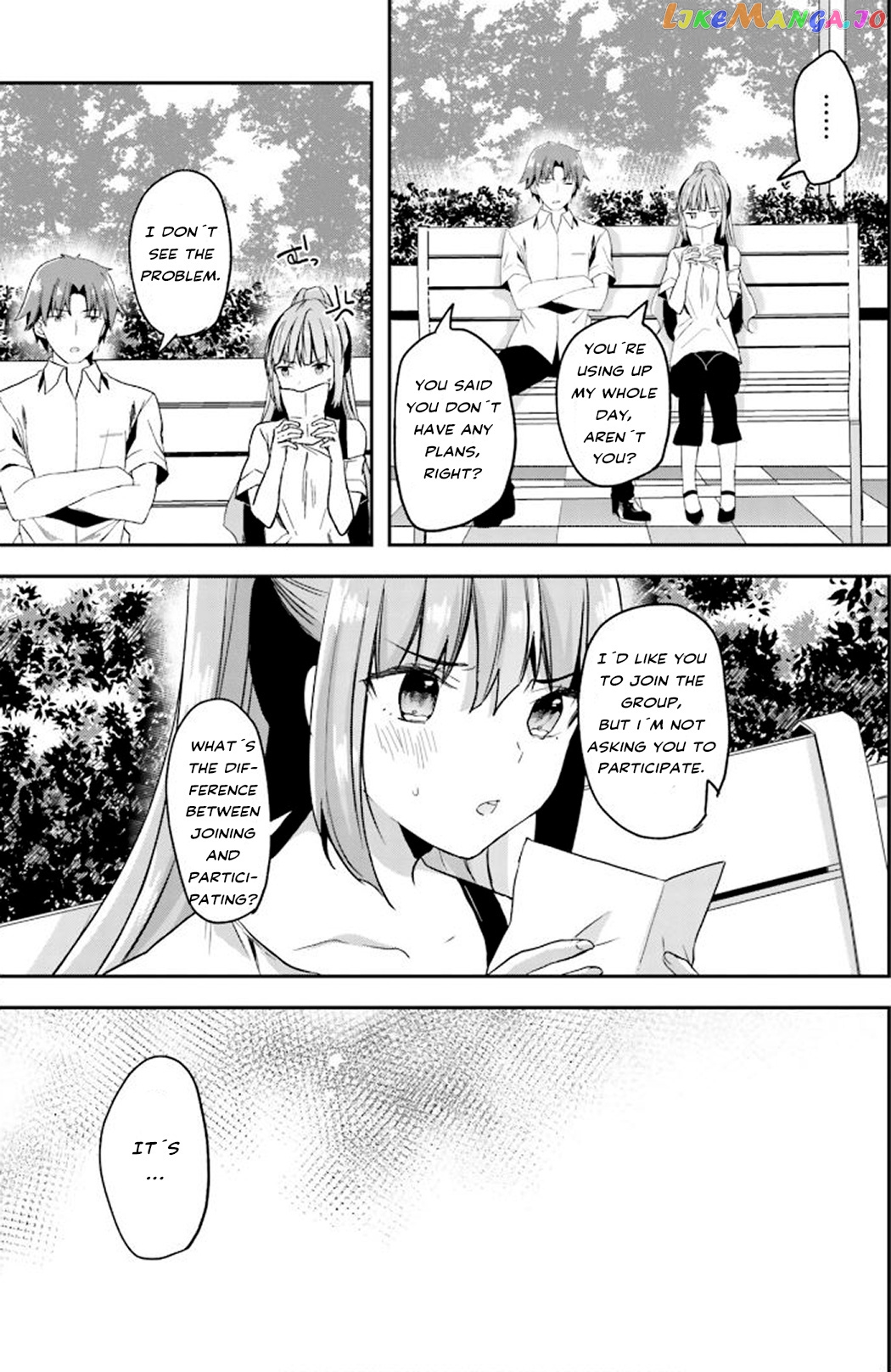 Youkoso Jitsuryoku Shijou Shugi no Kyoushitsu e chapter 73 - page 8
