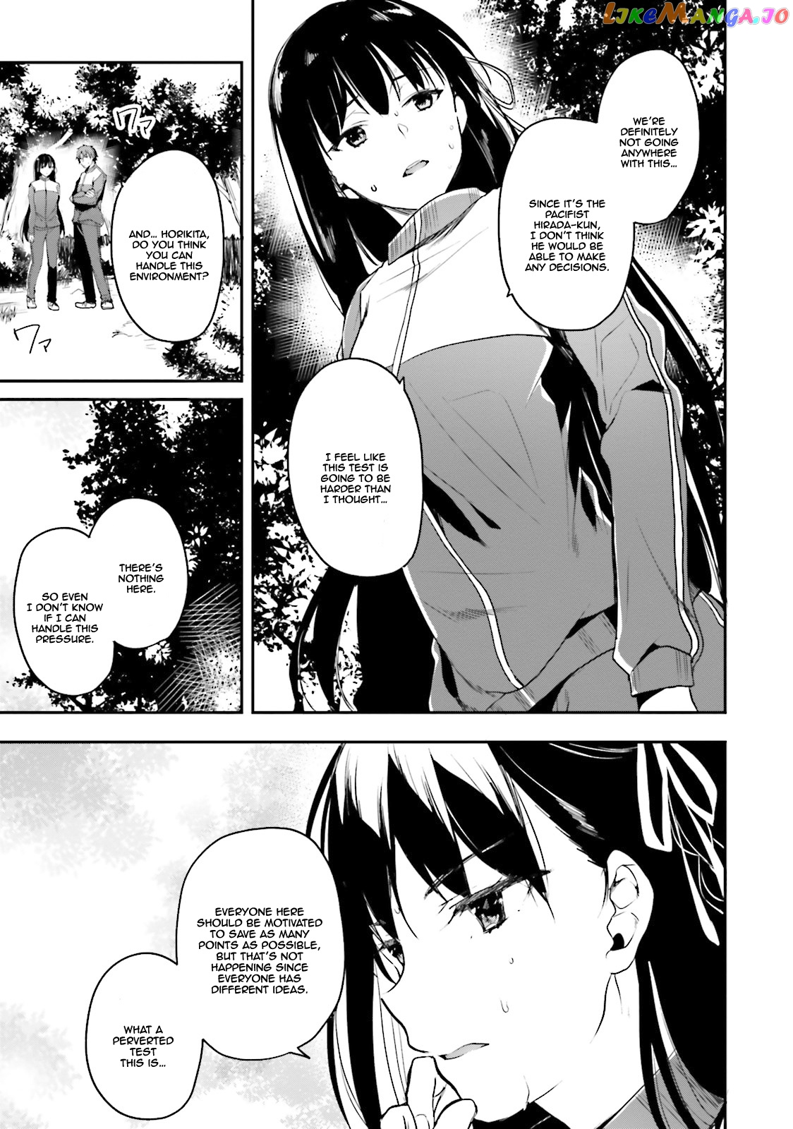 Youkoso Jitsuryoku Shijou Shugi no Kyoushitsu e chapter 17 - page 8