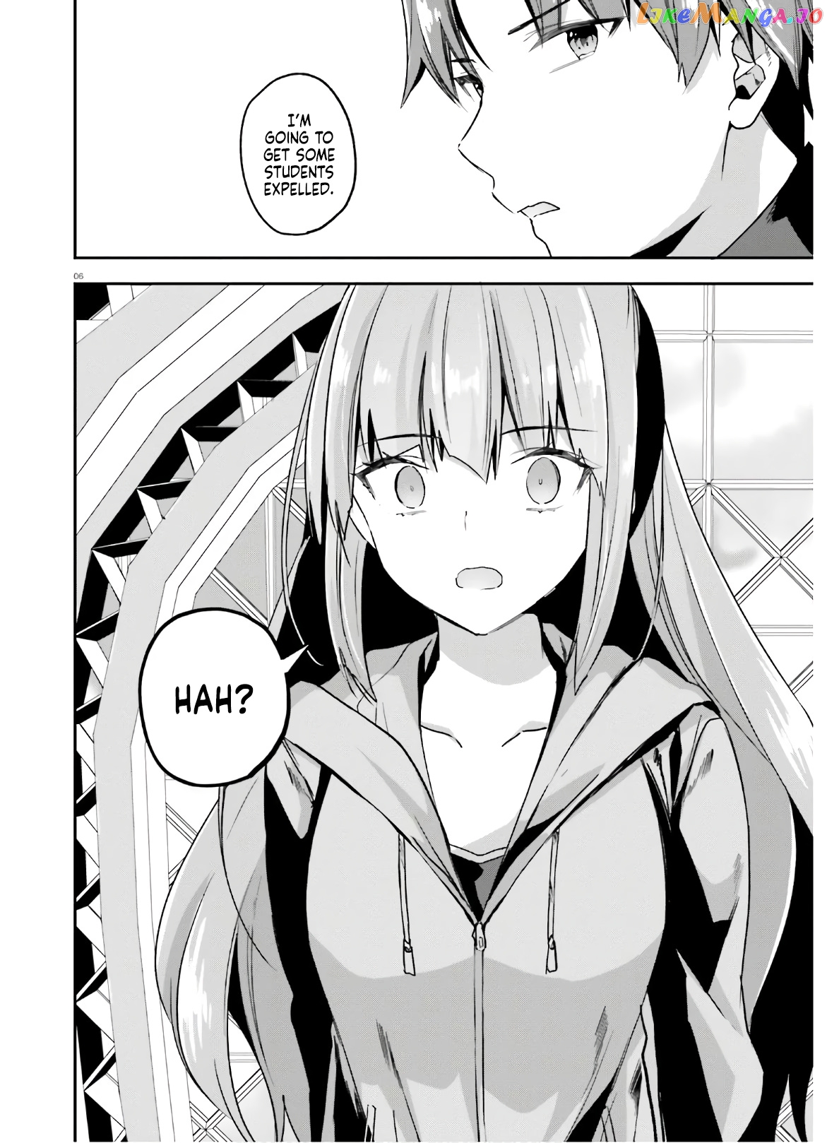 Youkoso Jitsuryoku Shijou Shugi no Kyoushitsu e chapter 55 - page 7