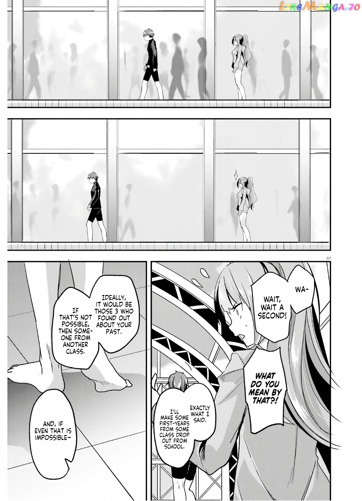 Youkoso Jitsuryoku Shijou Shugi no Kyoushitsu e chapter 55 - page 8