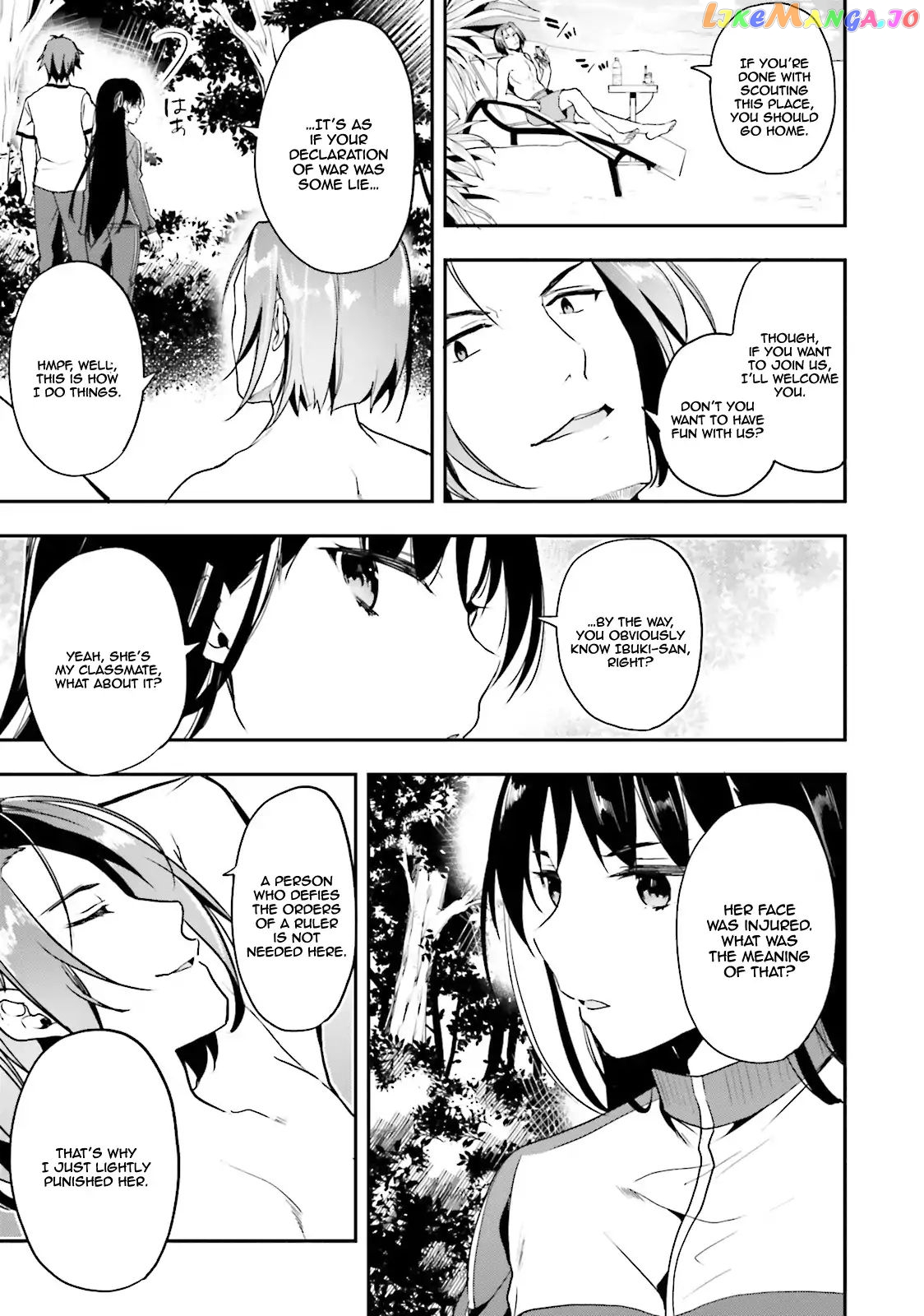 Youkoso Jitsuryoku Shijou Shugi no Kyoushitsu e chapter 18 - page 32
