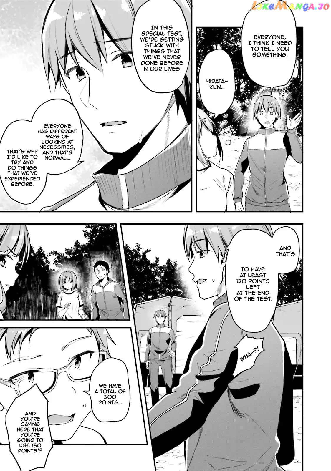 Youkoso Jitsuryoku Shijou Shugi no Kyoushitsu e chapter 18 - page 8