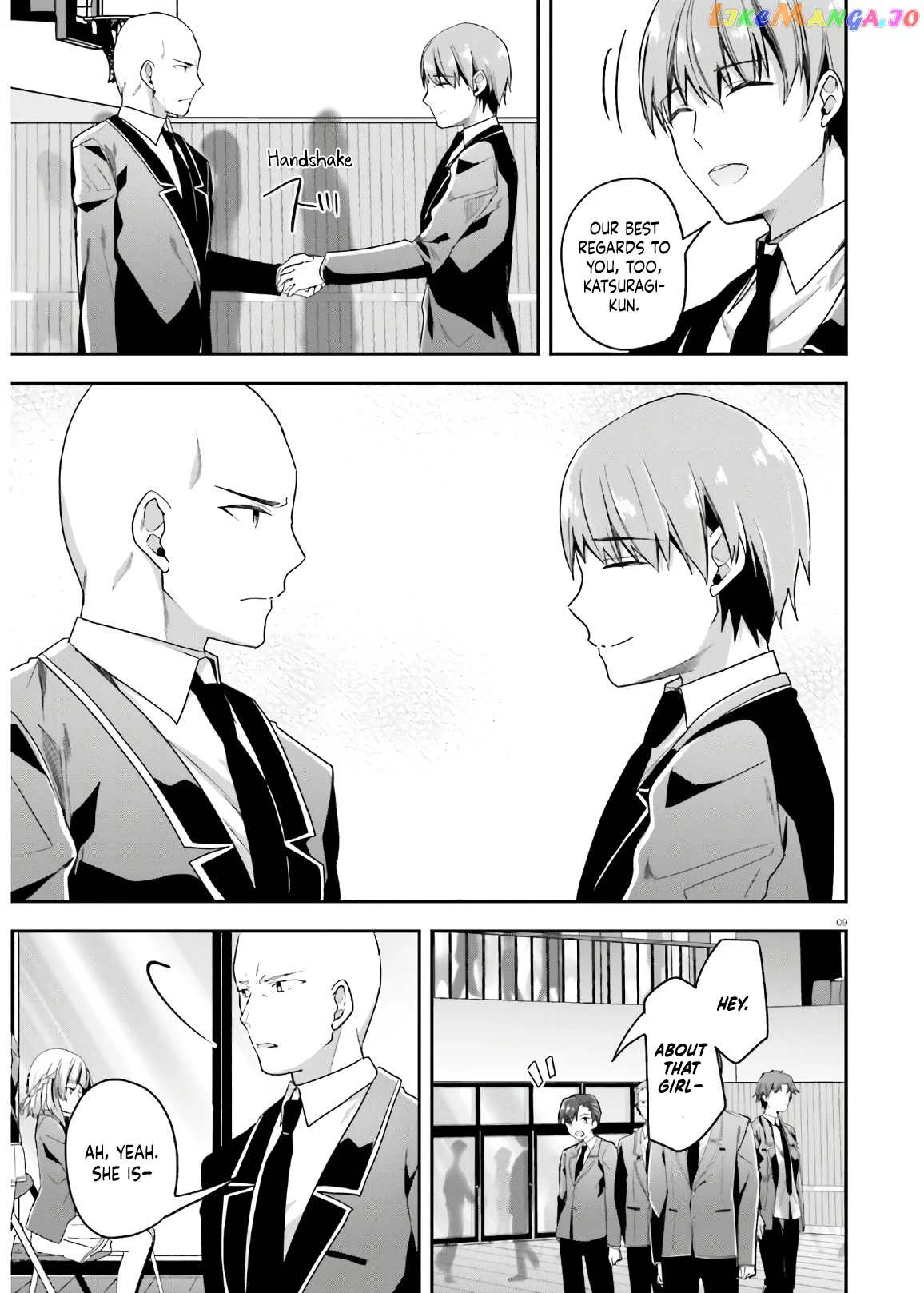 Youkoso Jitsuryoku Shijou Shugi no Kyoushitsu e chapter 57 - page 10