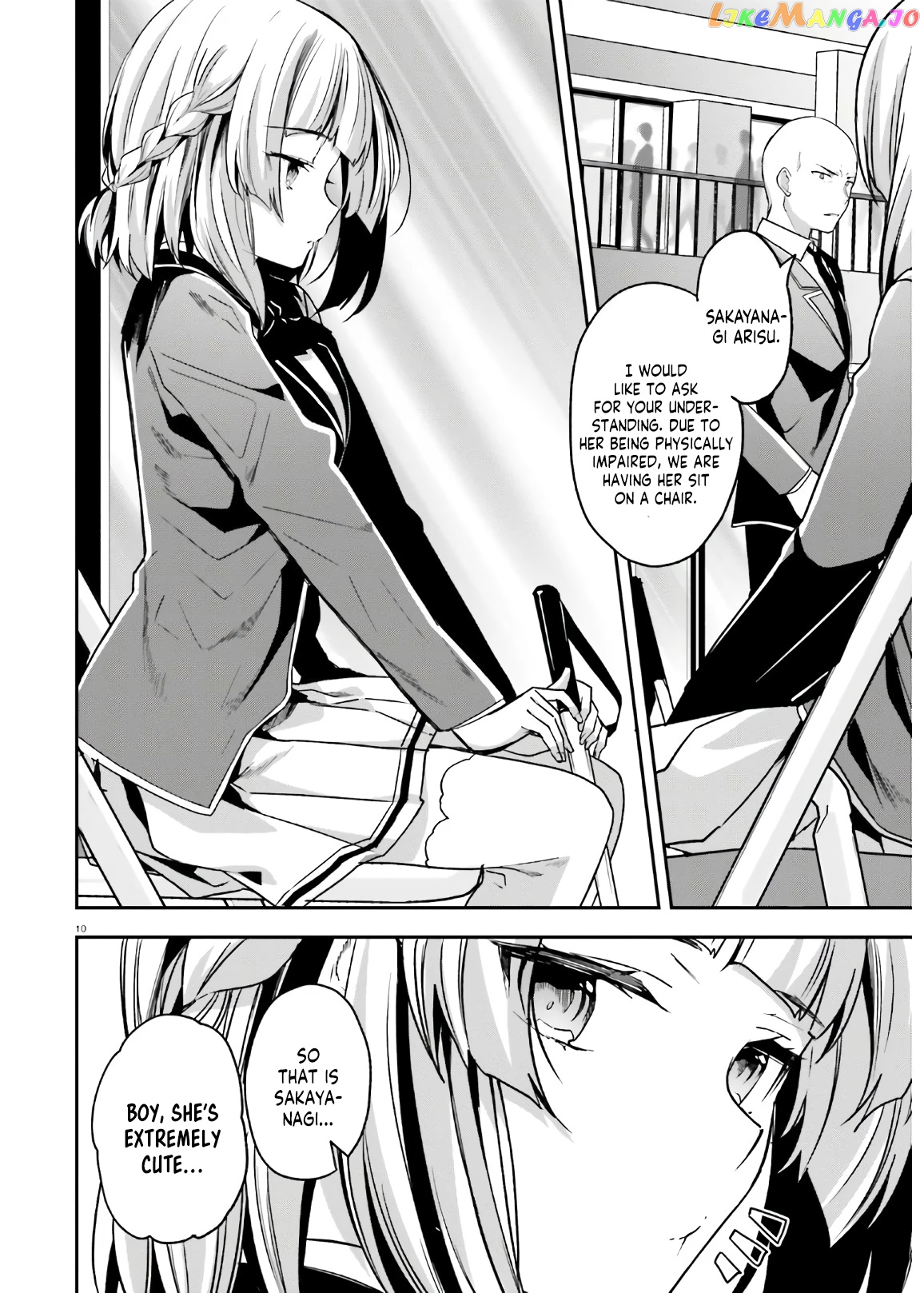 Youkoso Jitsuryoku Shijou Shugi no Kyoushitsu e chapter 57 - page 11
