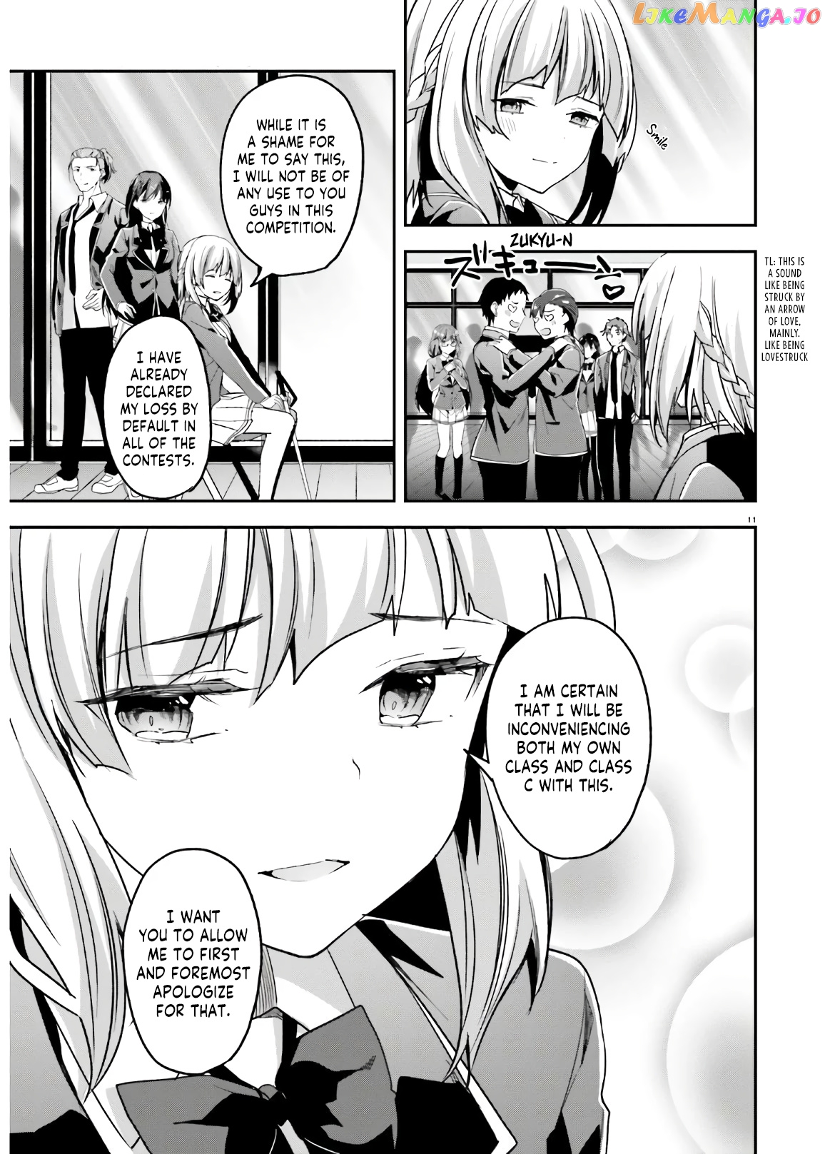 Youkoso Jitsuryoku Shijou Shugi no Kyoushitsu e chapter 57 - page 12