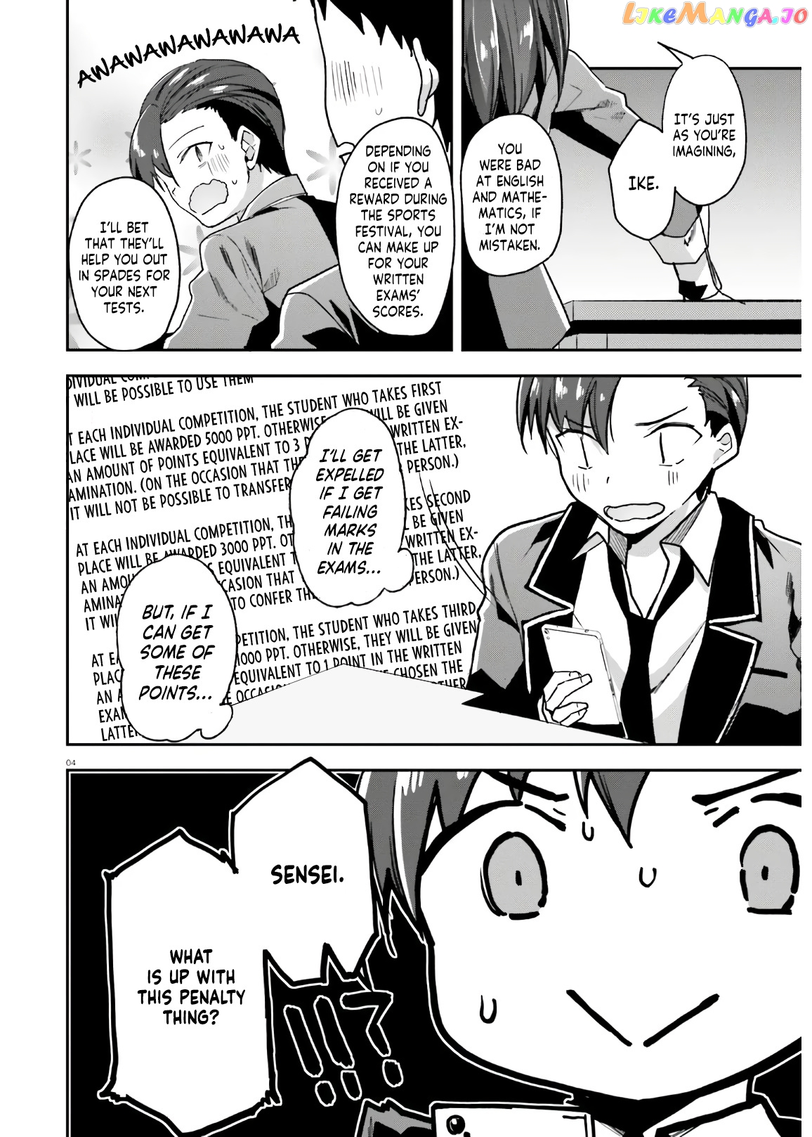 Youkoso Jitsuryoku Shijou Shugi no Kyoushitsu e chapter 57 - page 5