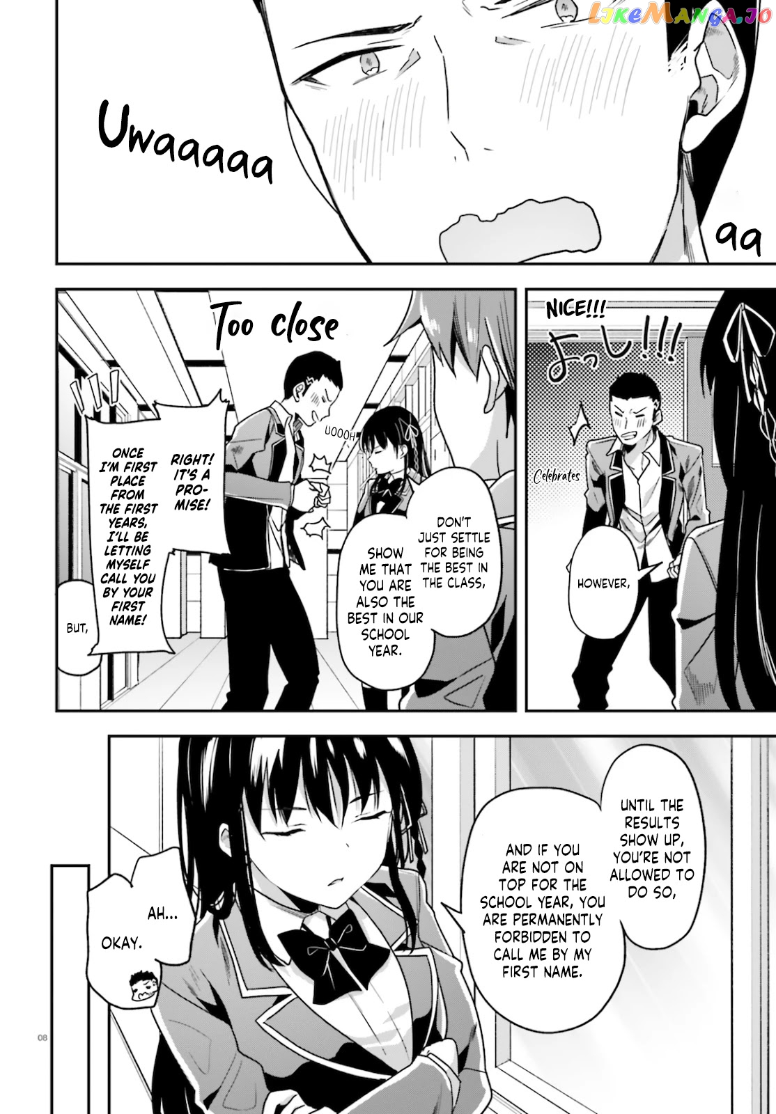 Youkoso Jitsuryoku Shijou Shugi no Kyoushitsu e chapter 59 - page 9