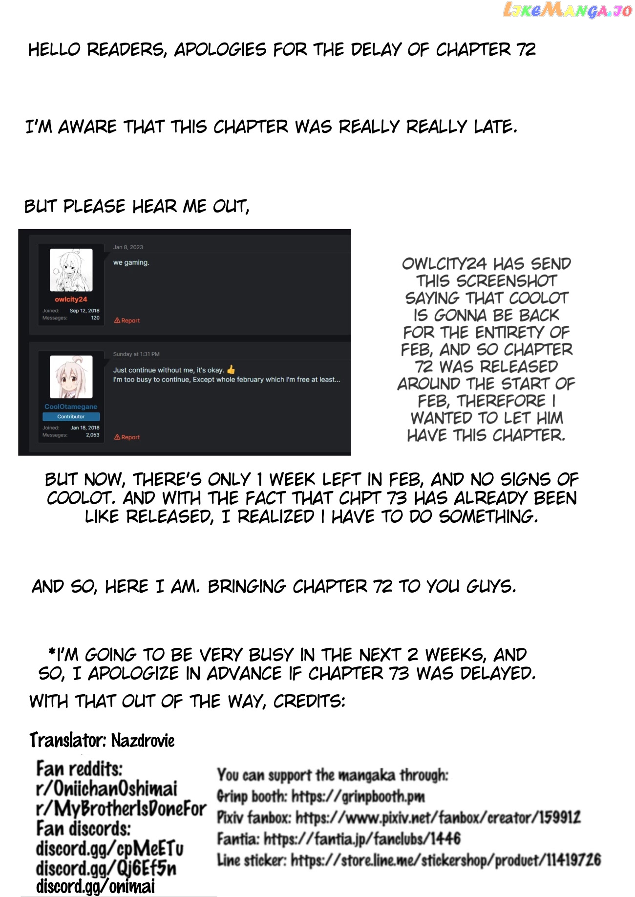 Onii-Chan Is Done For chapter 72 - page 13