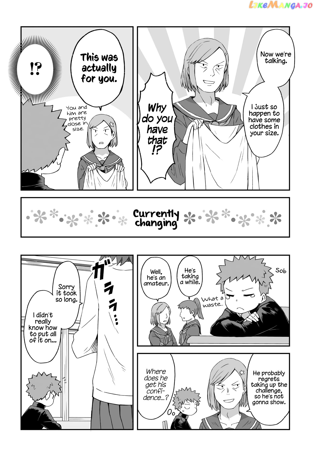 I'm the Only One Not Crossdressing!? chapter 5 - page 5