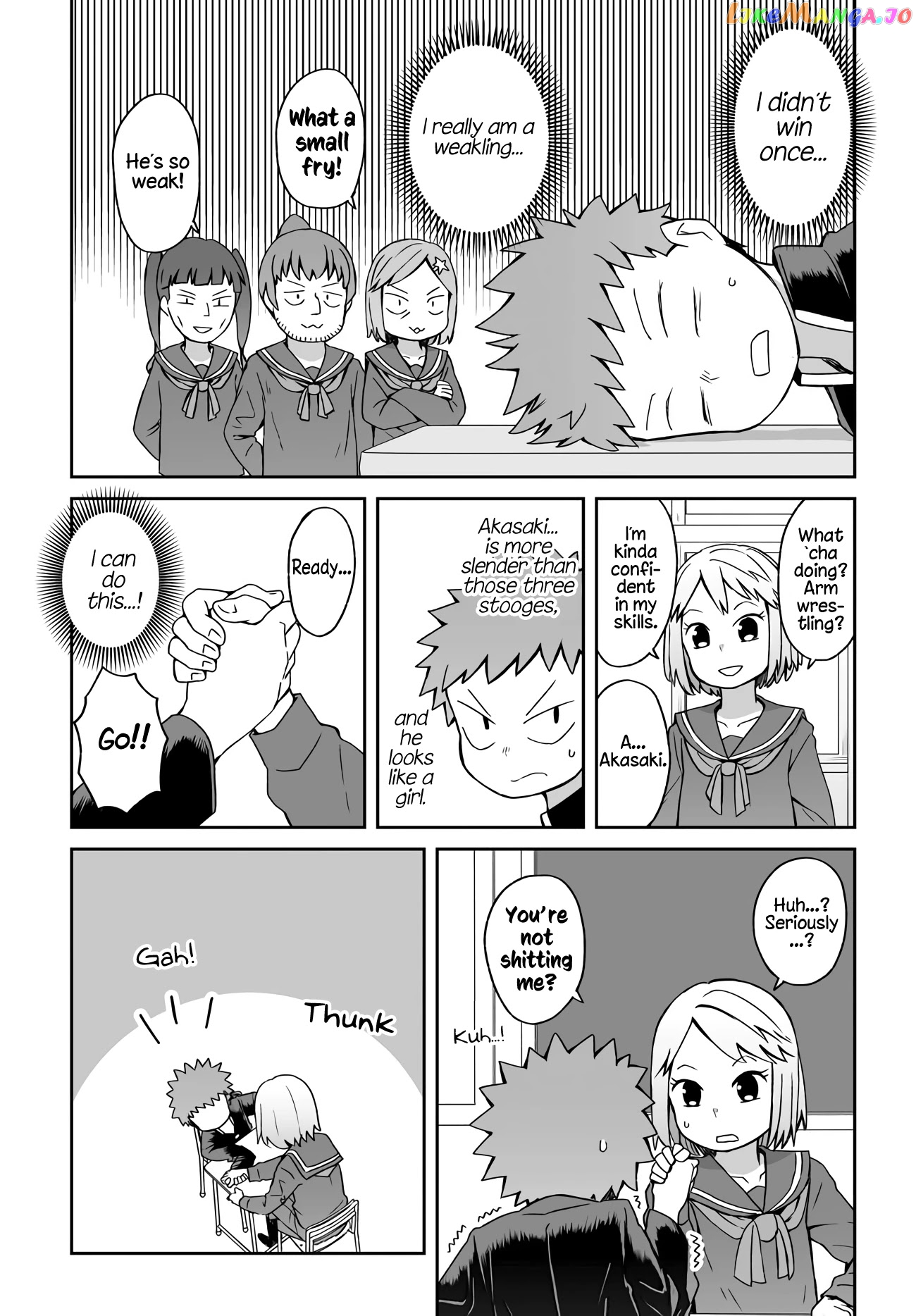 I'm the Only One Not Crossdressing!? chapter 6 - page 4