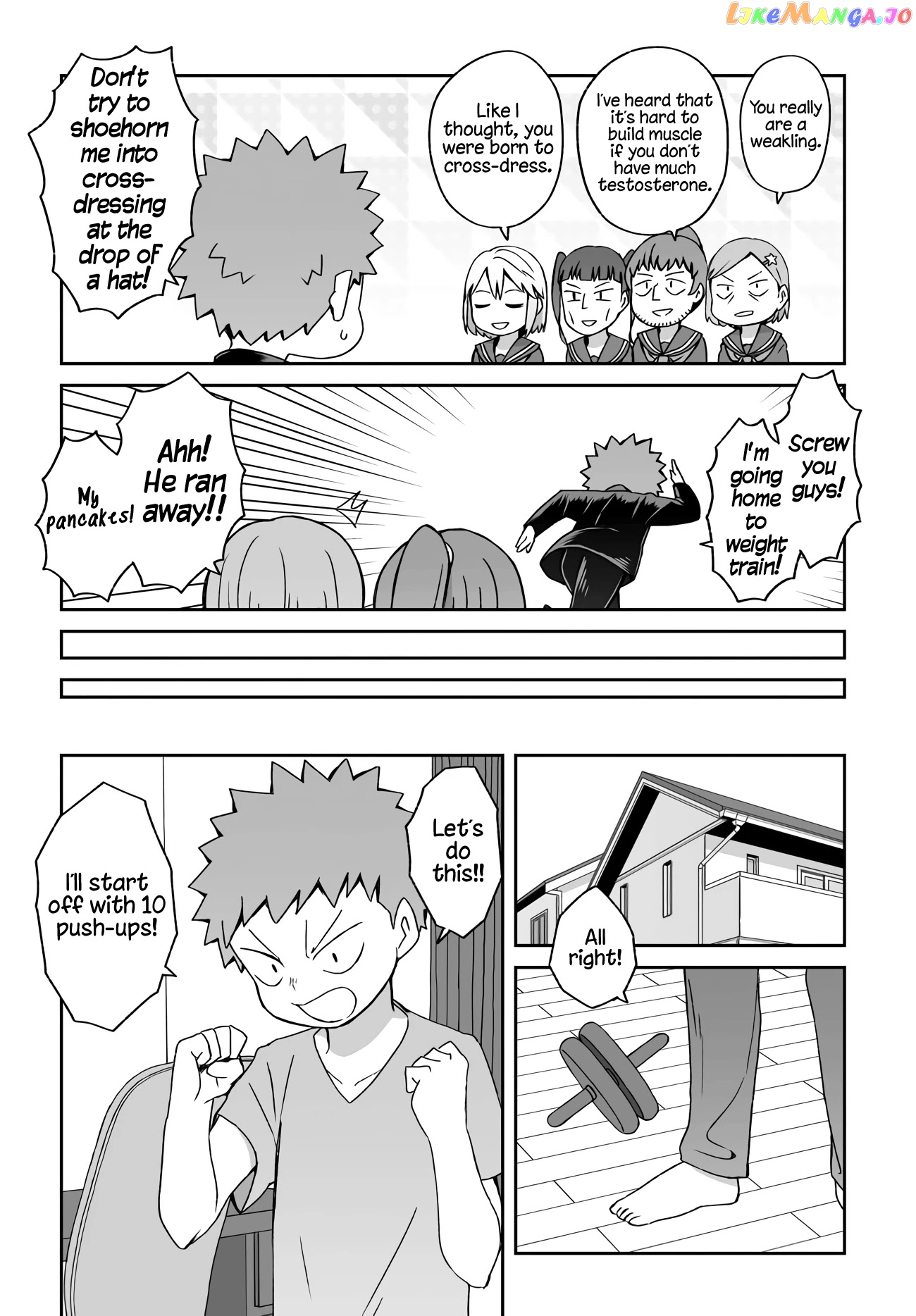 I'm the Only One Not Crossdressing!? chapter 6 - page 5