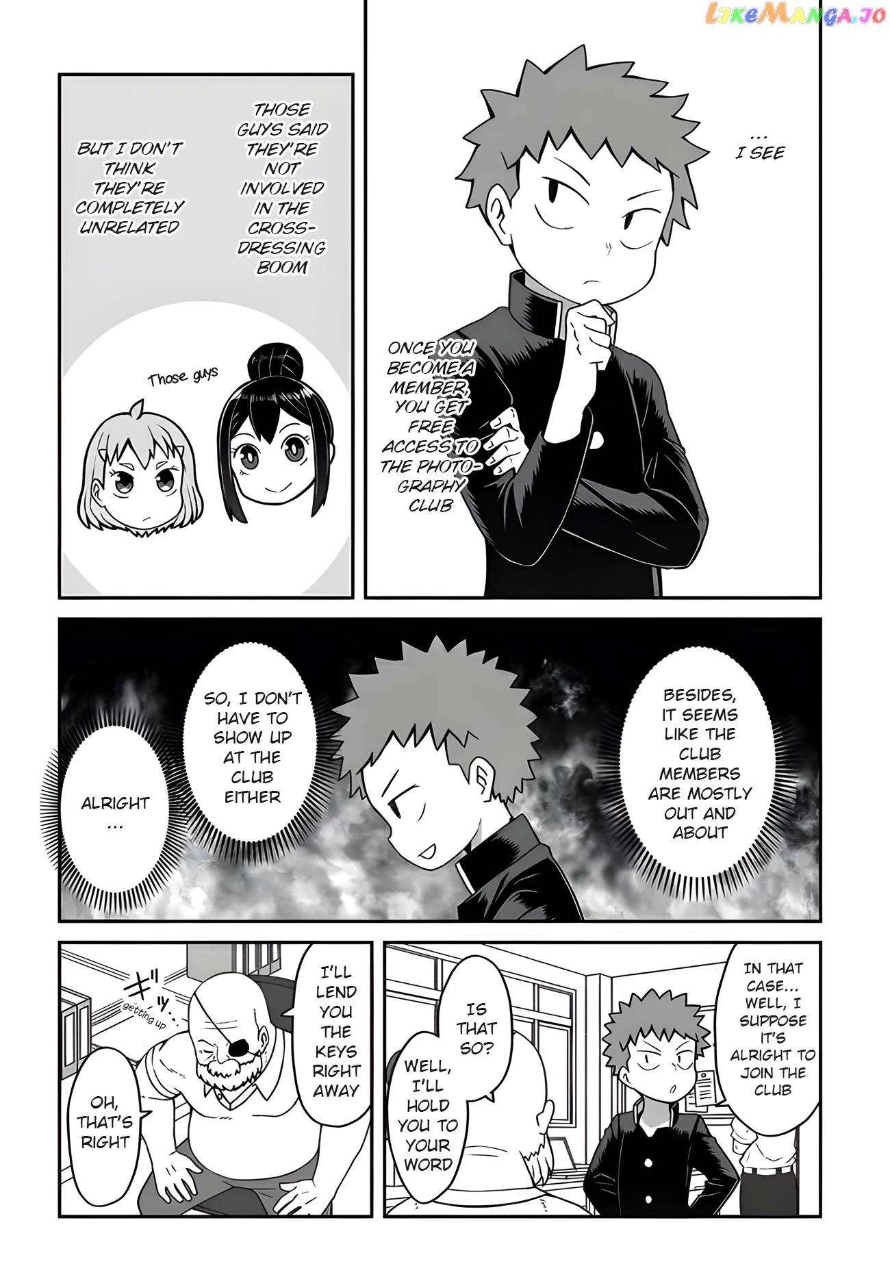 I'm the Only One Not Crossdressing!? chapter 8 - page 3