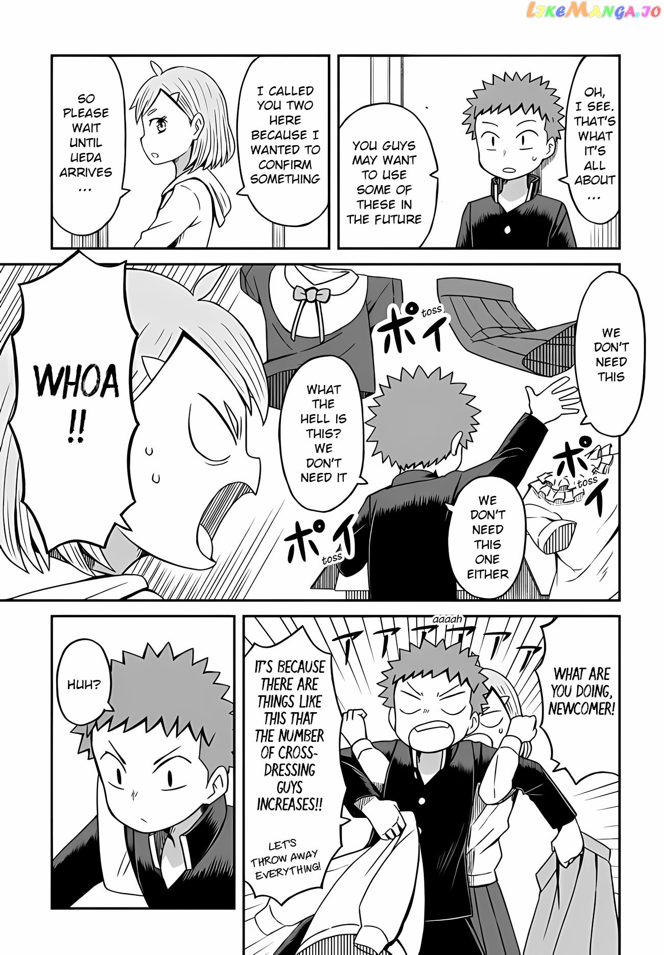 I'm the Only One Not Crossdressing!? chapter 10 - page 8
